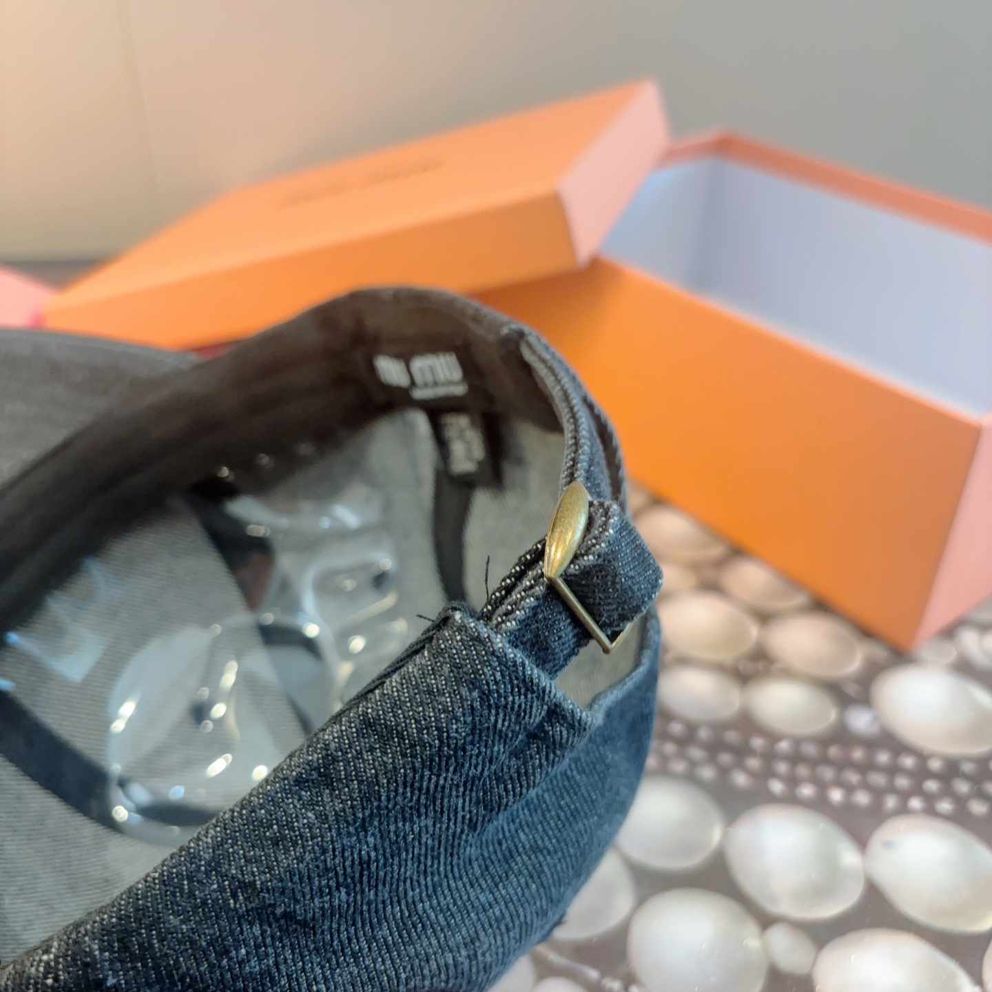 P63 谬谬miumiu 原单 新款棒球帽，正品开模订制，原版做工细致质量超赞！