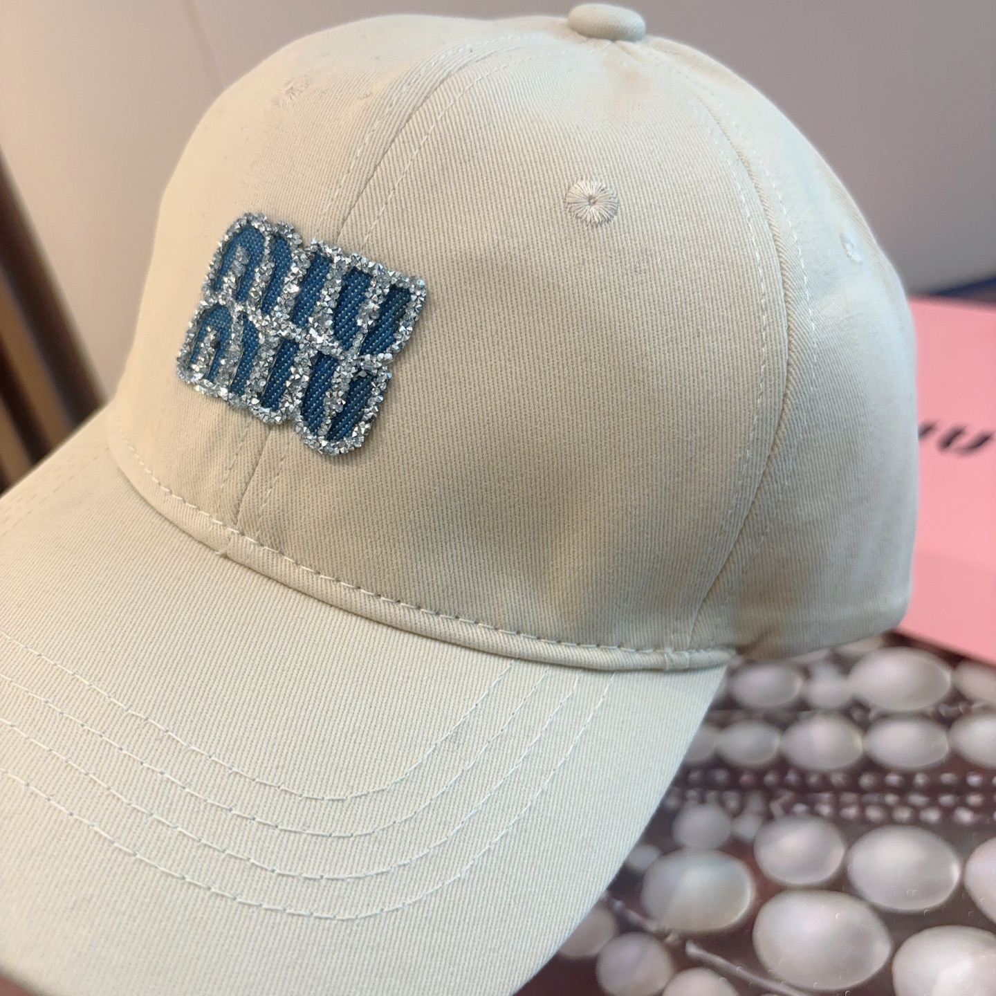 谬谬miumiu 原单 新款棒球帽，正品开模订制，原版做工细致质量超赞！