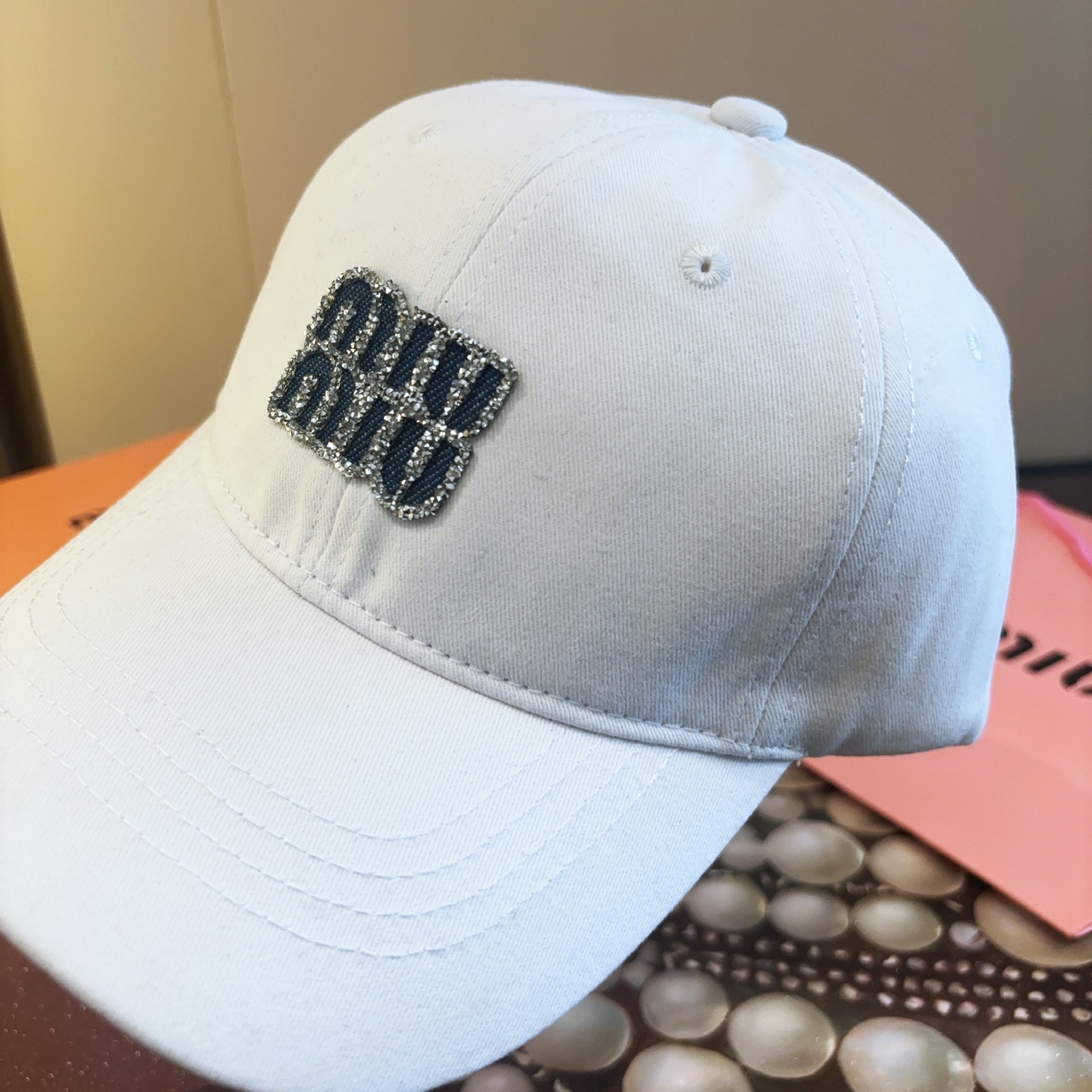 谬谬miumiu 原单 新款棒球帽，正品开模订制，原版做工细致质量超赞！