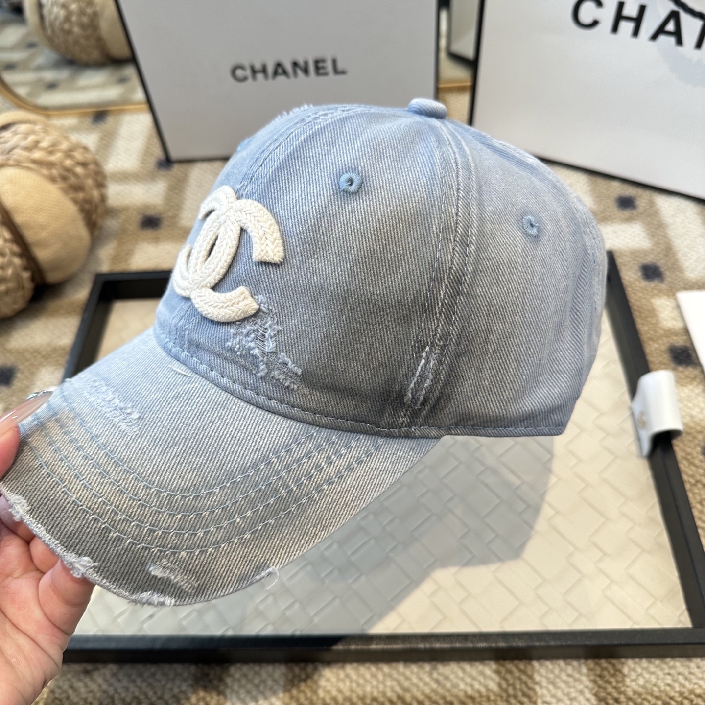 CHANEL香奈儿 新款简约棒球帽，新款出货，大牌款超好搭配，赶紧入手！