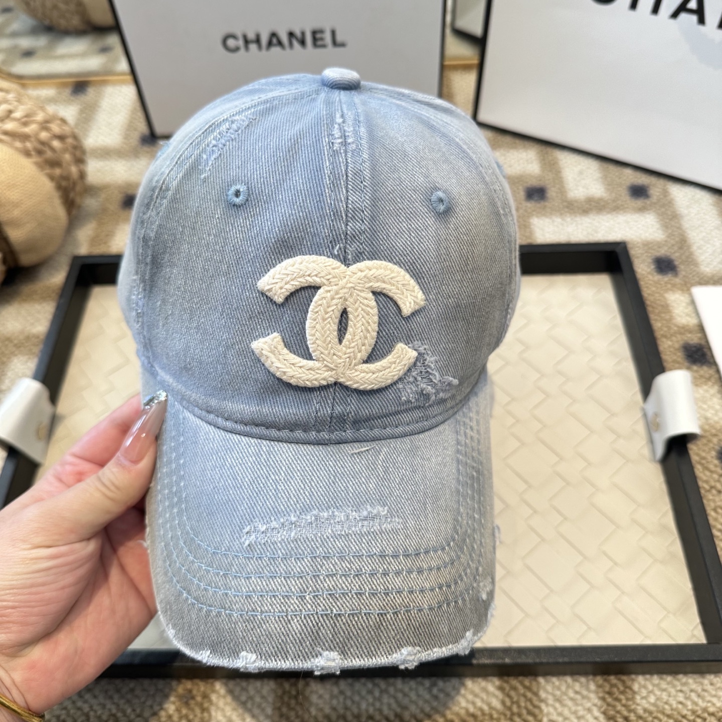 CHANEL香奈儿 新款简约棒球帽，新款出货，大牌款超好搭配，赶紧入手！