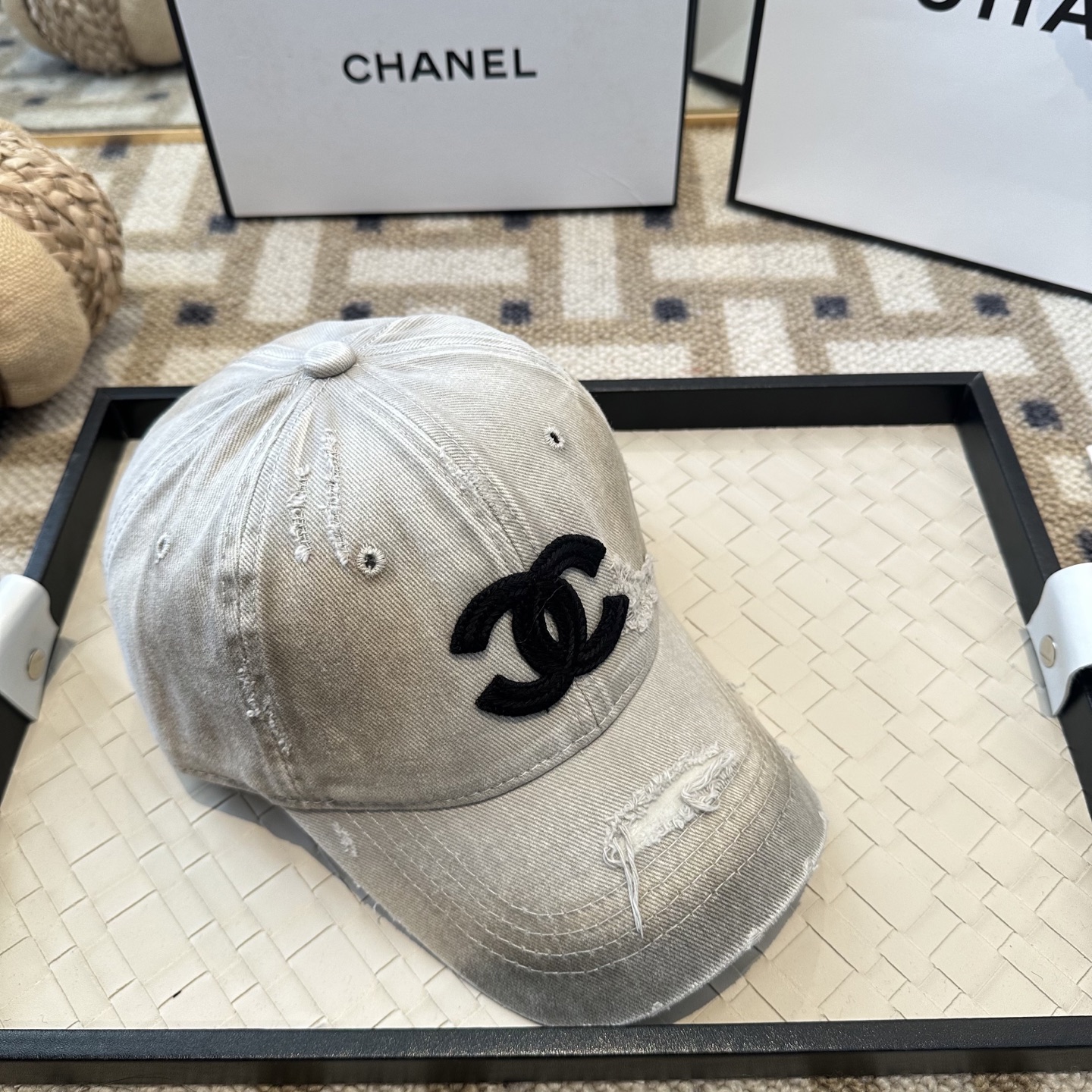 CHANEL香奈儿 新款简约棒球帽，新款出货，大牌款超好搭配，赶紧入手！