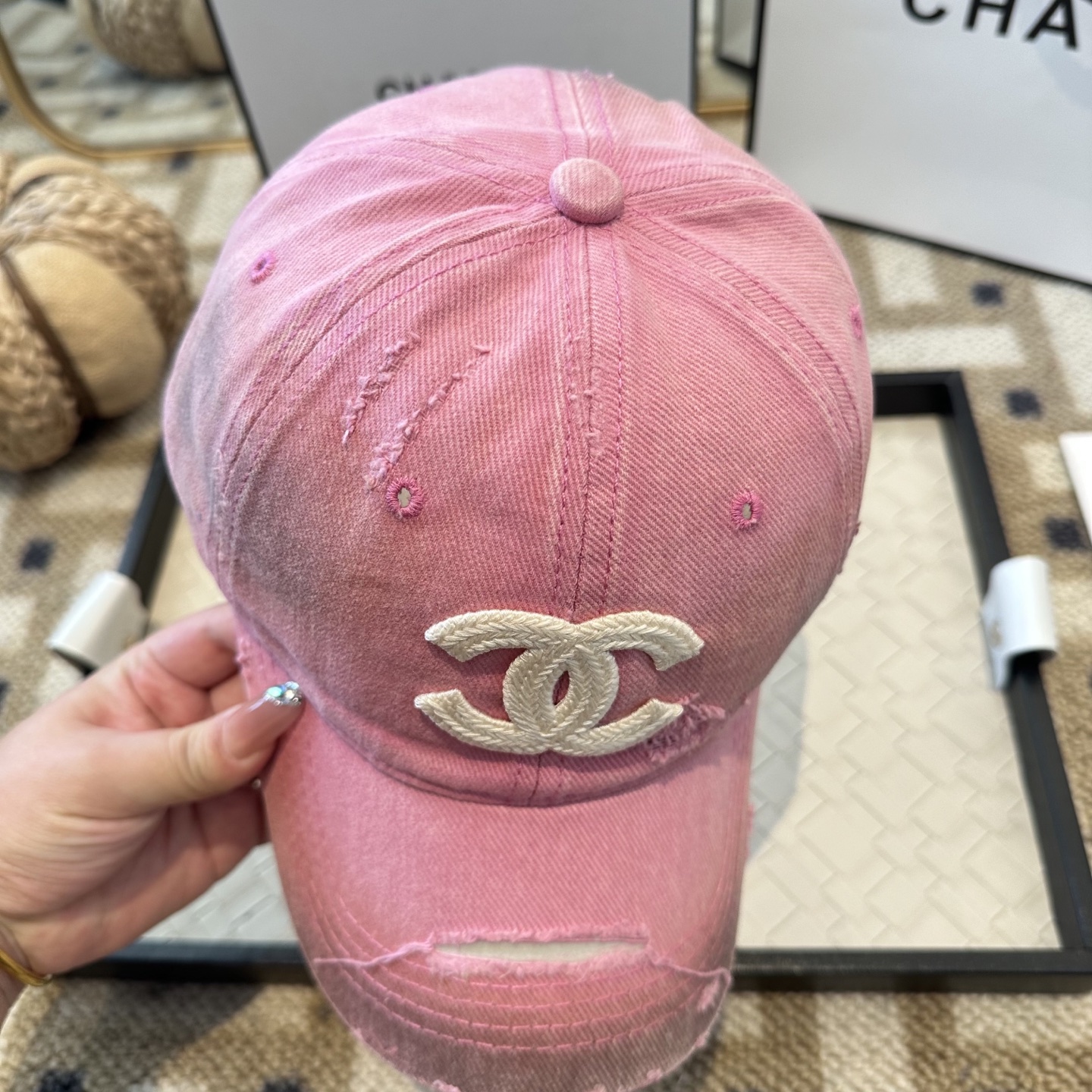 CHANEL香奈儿 新款简约棒球帽，新款出货，大牌款超好搭配，赶紧入手！