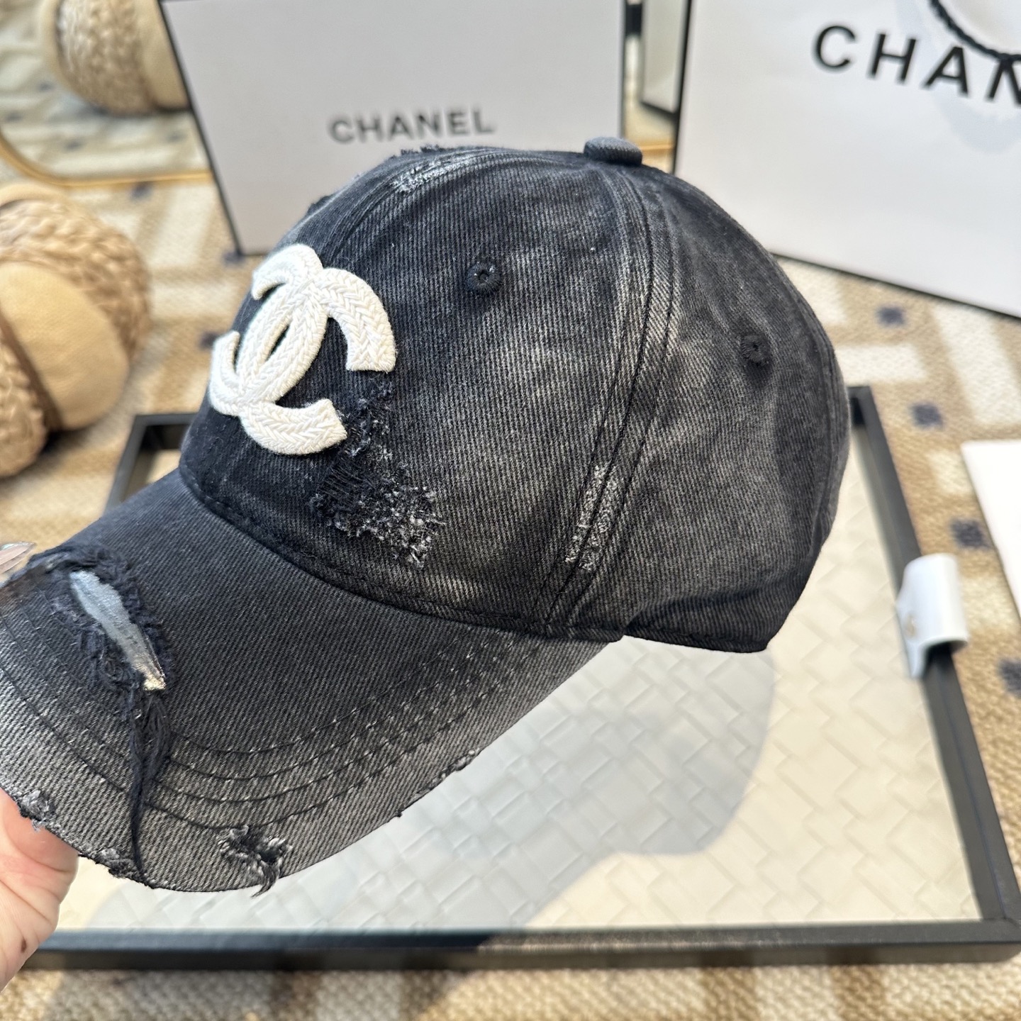 CHANEL香奈儿 新款简约棒球帽，新款出货，大牌款超好搭配，赶紧入手！