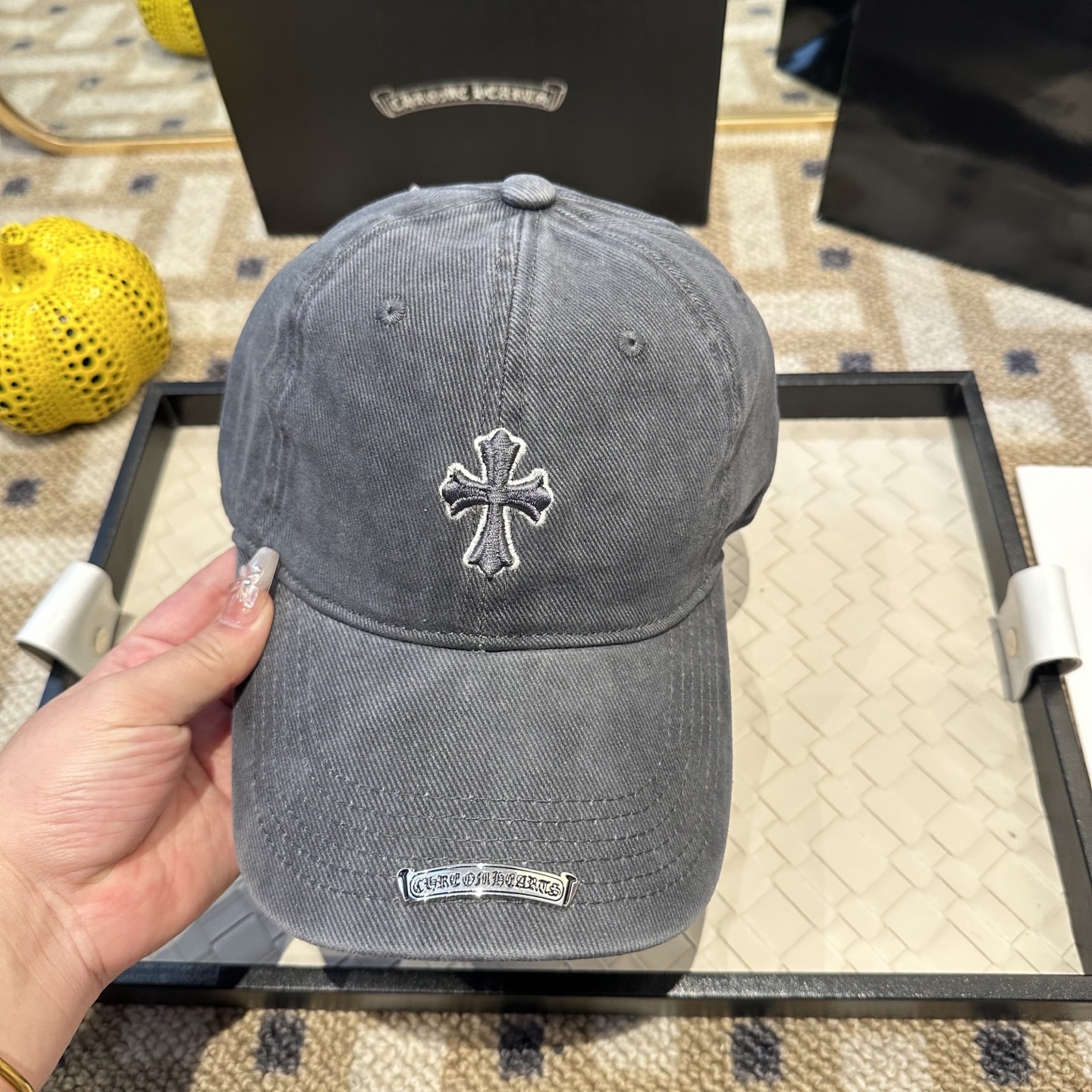 Chrome hearts 克罗心 新款十字架 高品质棒球帽，高端定制版！网红时尚博主同款！墙裂推荐！质