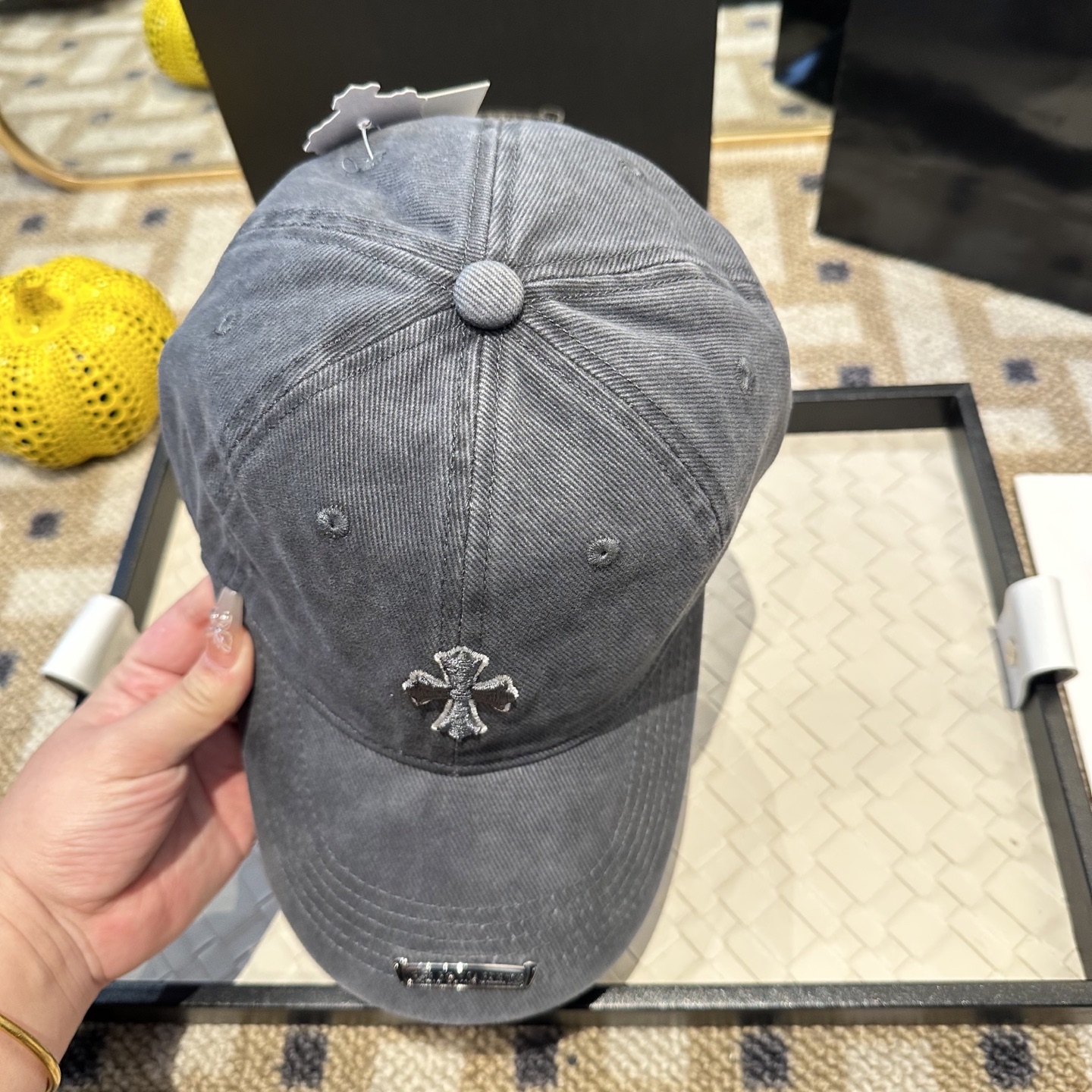 Chrome hearts 克罗心 新款十字架 高品质棒球帽，高端定制版！网红时尚博主同款！墙裂推荐！质