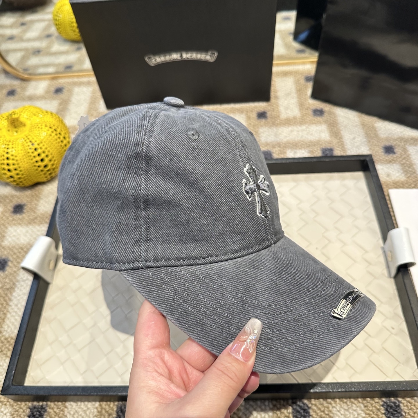 Chrome hearts 克罗心 新款十字架 高品质棒球帽，高端定制版！网红时尚博主同款！墙裂推荐！质