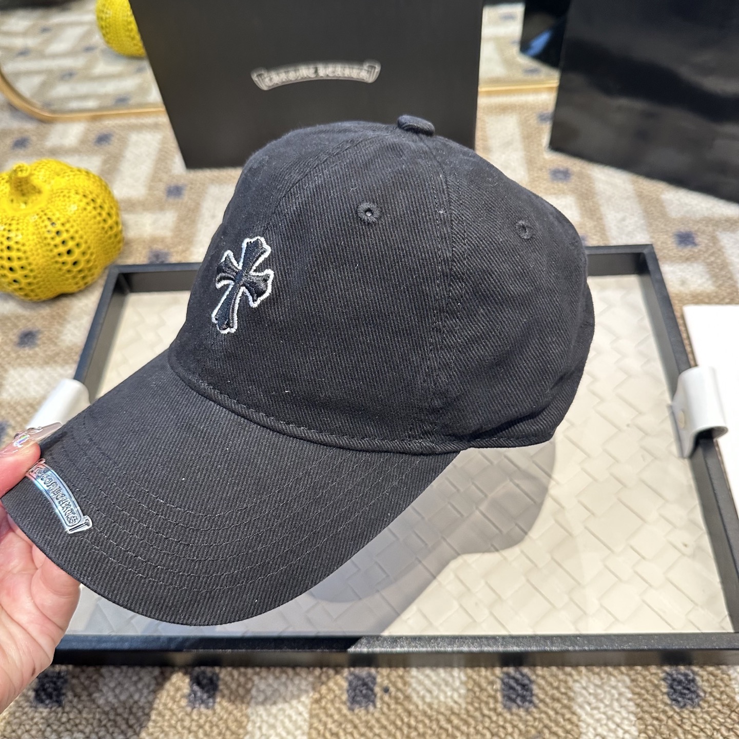 Chrome hearts 克罗心 新款十字架 高品质棒球帽，高端定制版！网红时尚博主同款！墙裂推荐！质