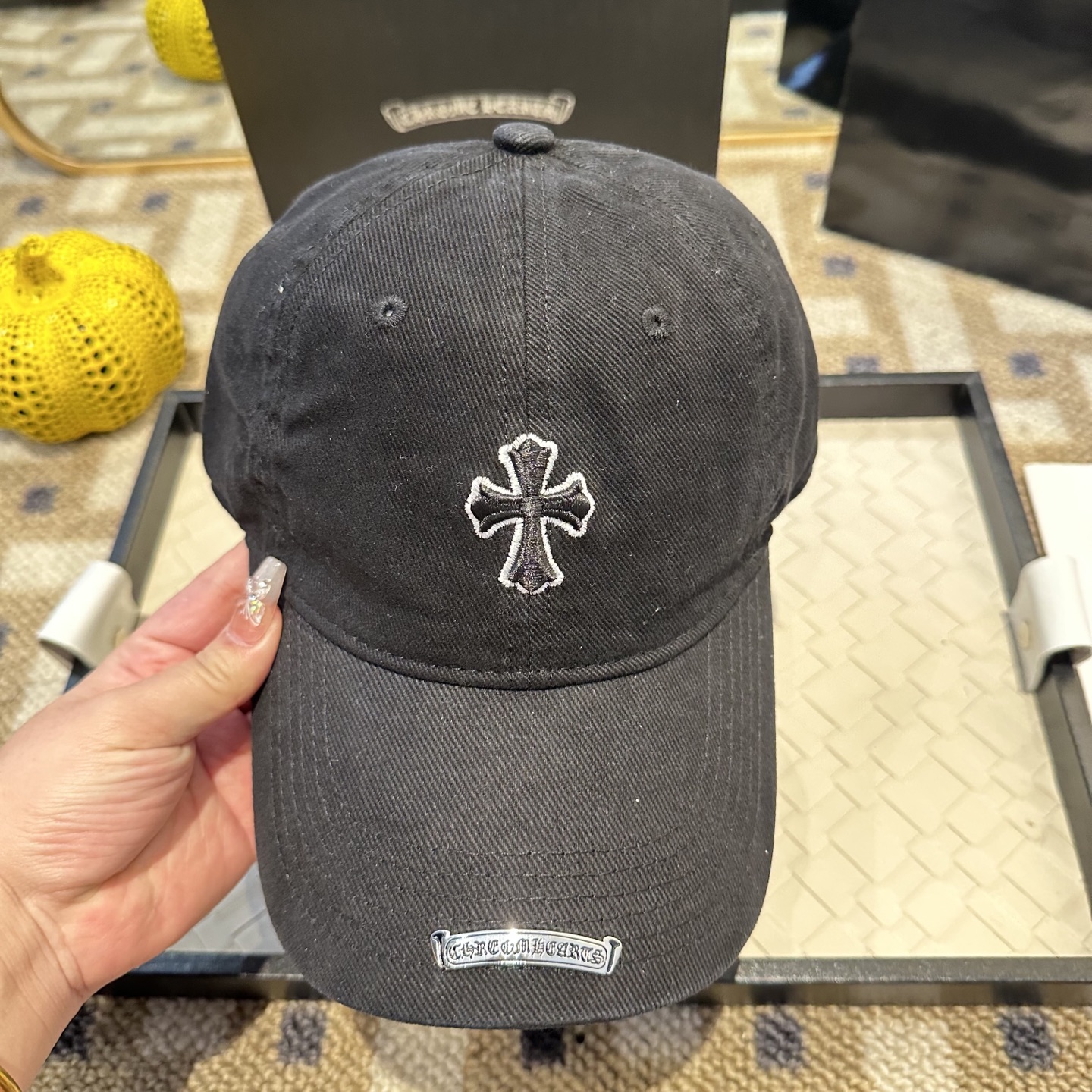 Chrome hearts 克罗心 新款十字架 高品质棒球帽，高端定制版！网红时尚博主同款！墙裂推荐！质