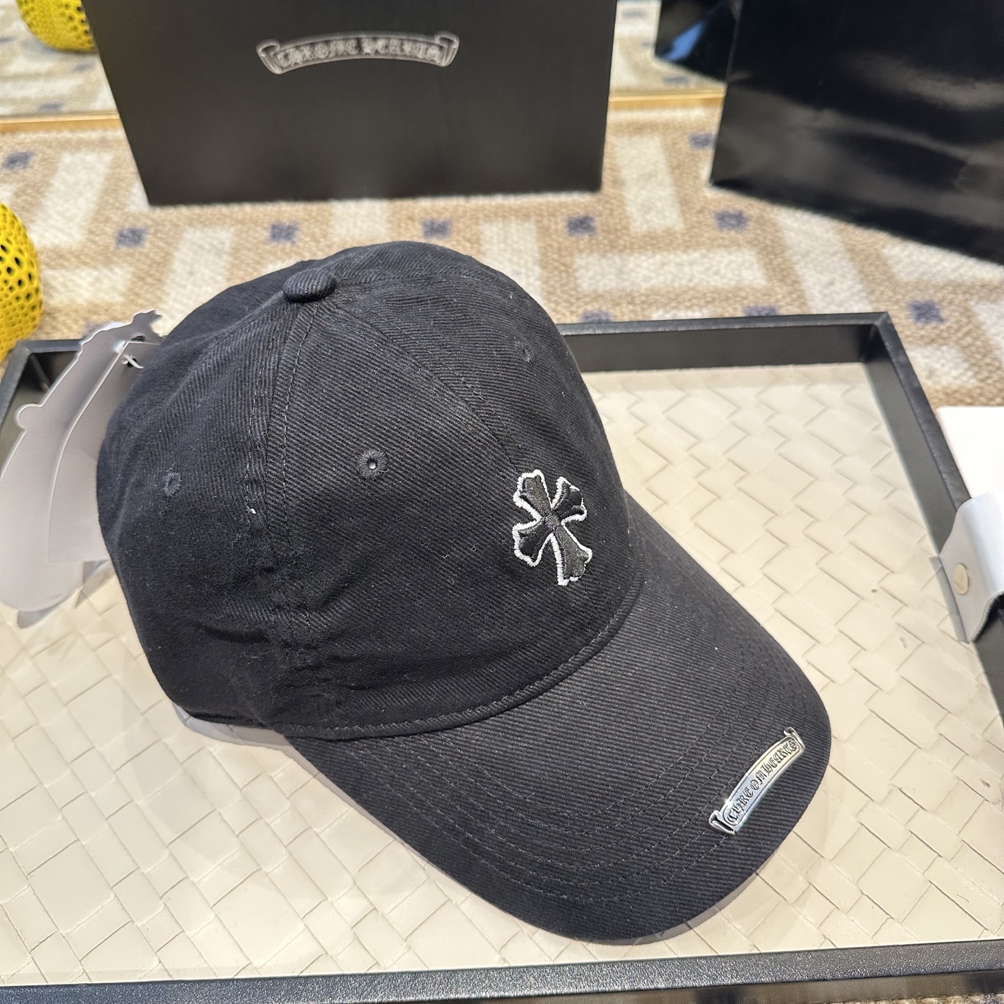 Chrome hearts 克罗心 新款十字架 高品质棒球帽，高端定制版！网红时尚博主同款！墙裂推荐！质