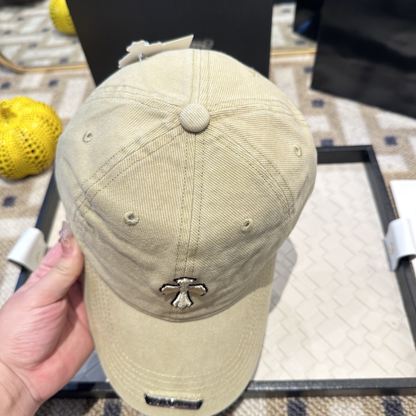 Chrome hearts 克罗心 新款十字架 高品质棒球帽，高端定制版！网红时尚博主同款！墙裂推荐！质