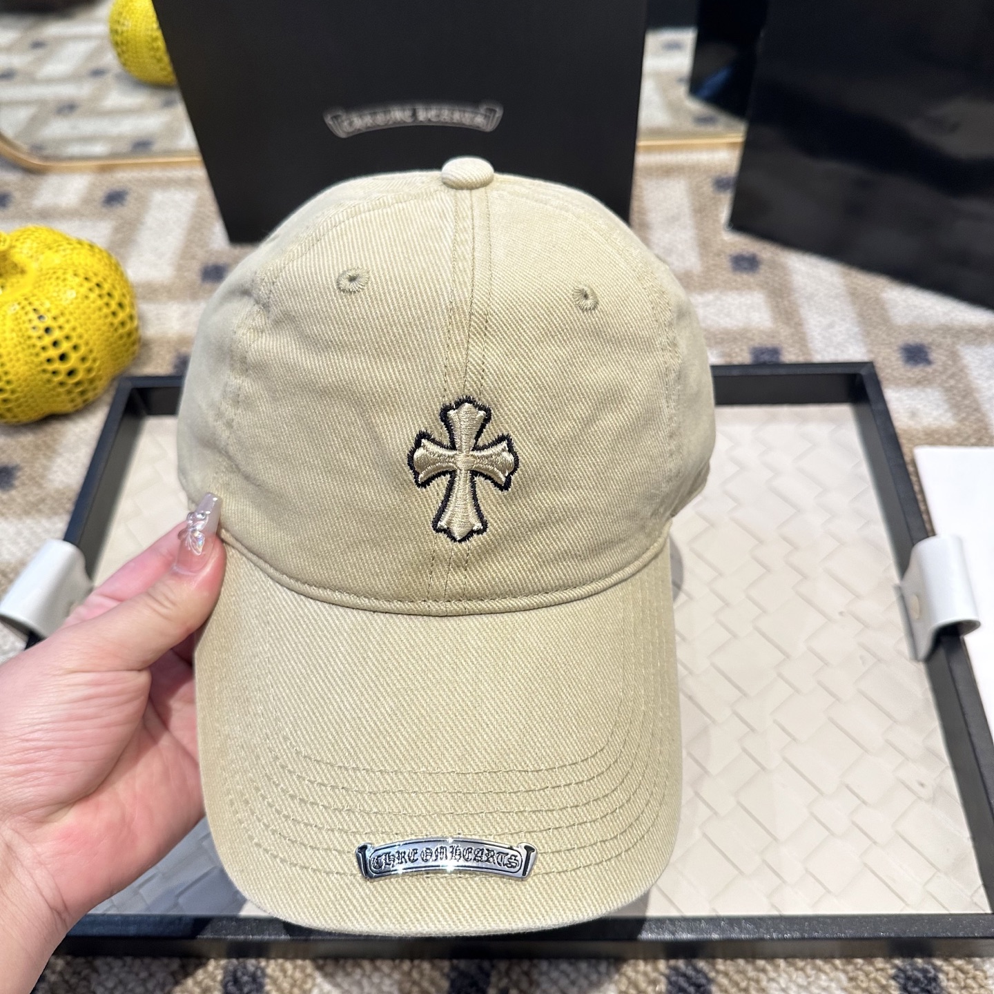 Chrome hearts 克罗心 新款十字架 高品质棒球帽，高端定制版！网红时尚博主同款！墙裂推荐！质