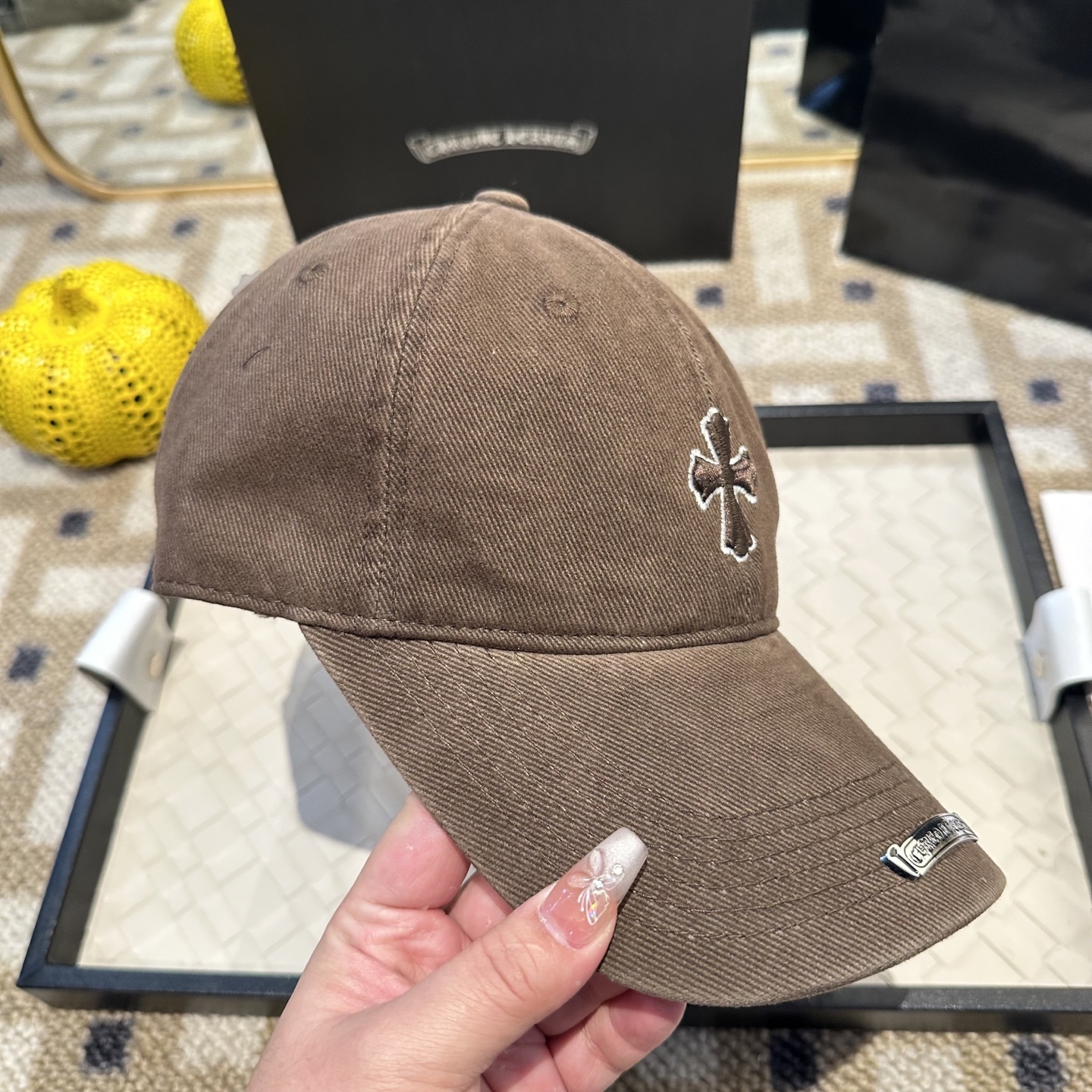 Chrome hearts 克罗心 新款十字架 高品质棒球帽，高端定制版！网红时尚博主同款！墙裂推荐！质