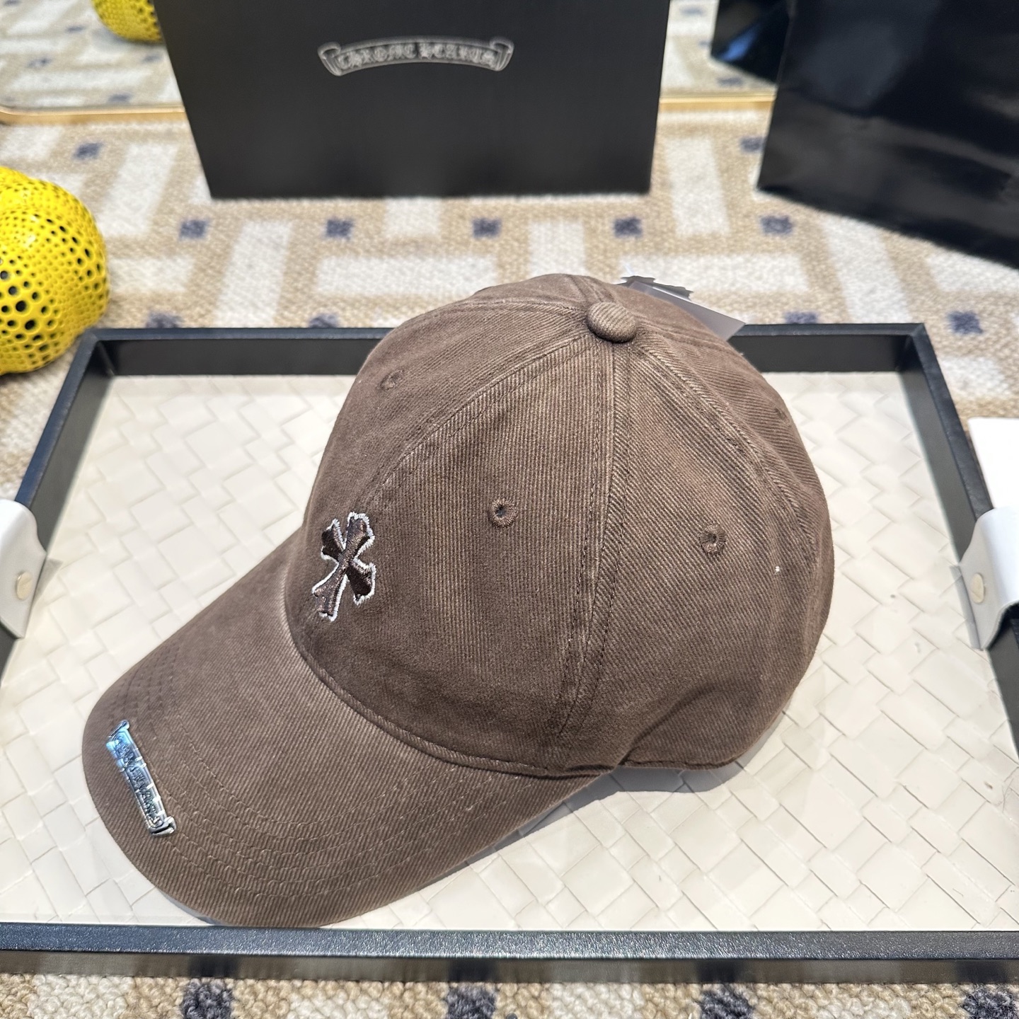 Chrome hearts 克罗心 新款十字架 高品质棒球帽，高端定制版！网红时尚博主同款！墙裂推荐！质