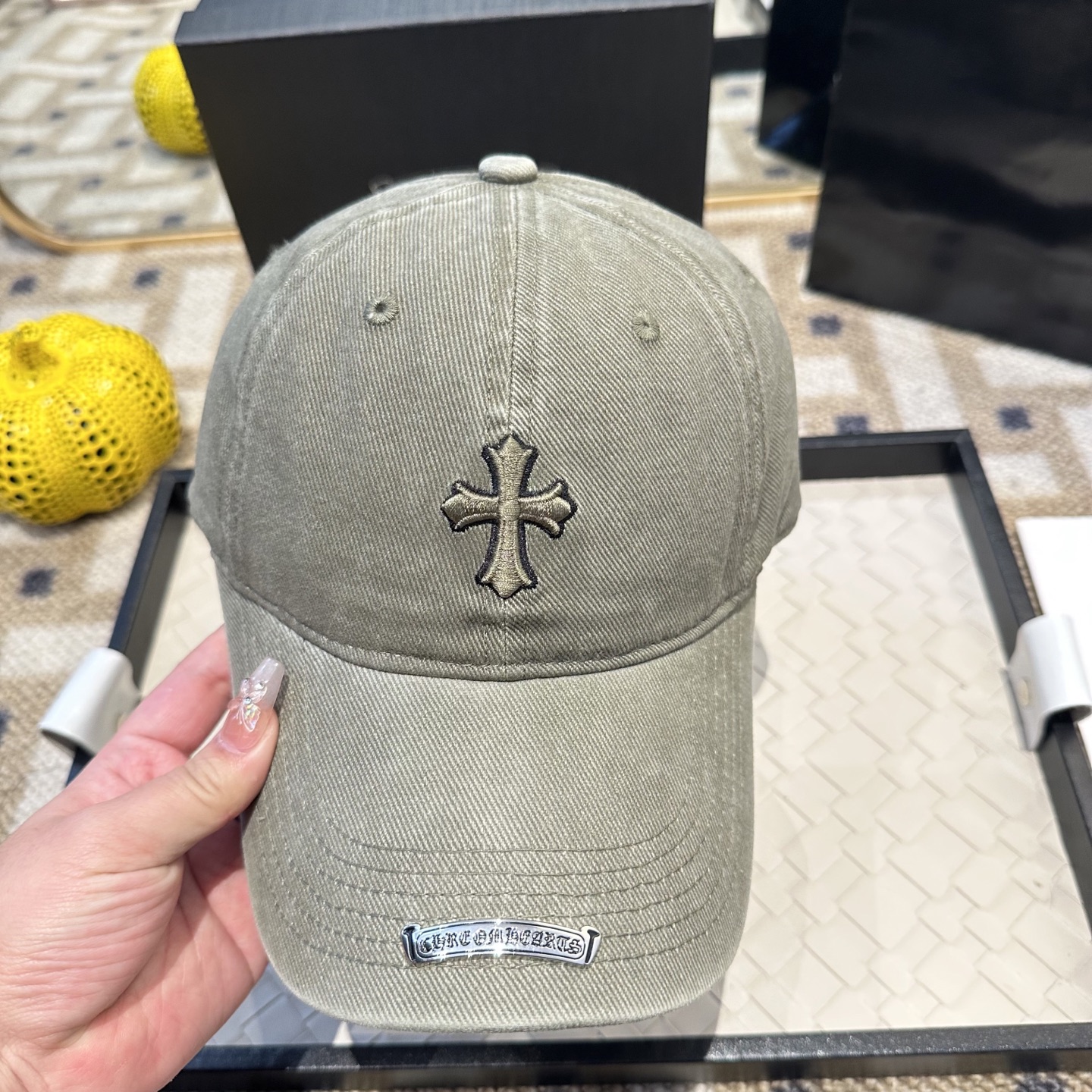 Chrome hearts 克罗心 新款十字架 高品质棒球帽，高端定制版！网红时尚博主同款！墙裂推荐！质