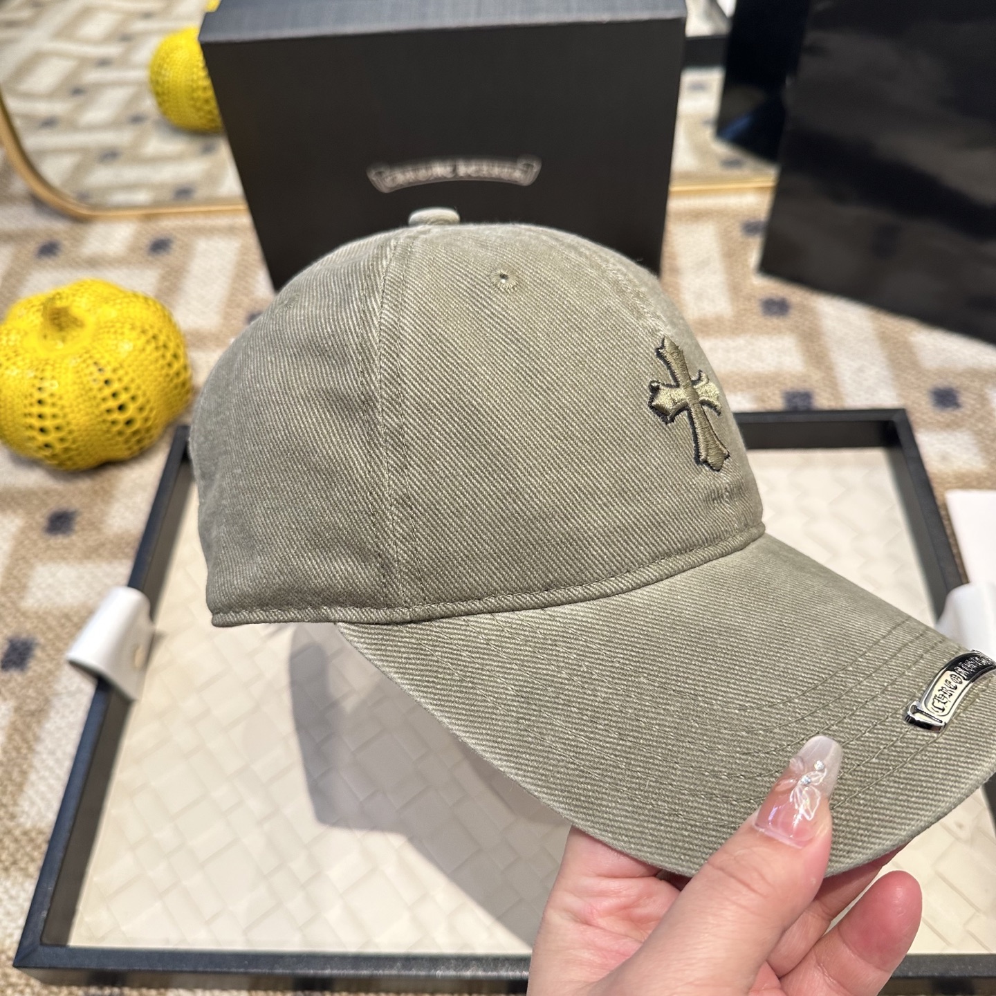Chrome hearts 克罗心 新款十字架 高品质棒球帽，高端定制版！网红时尚博主同款！墙裂推荐！质