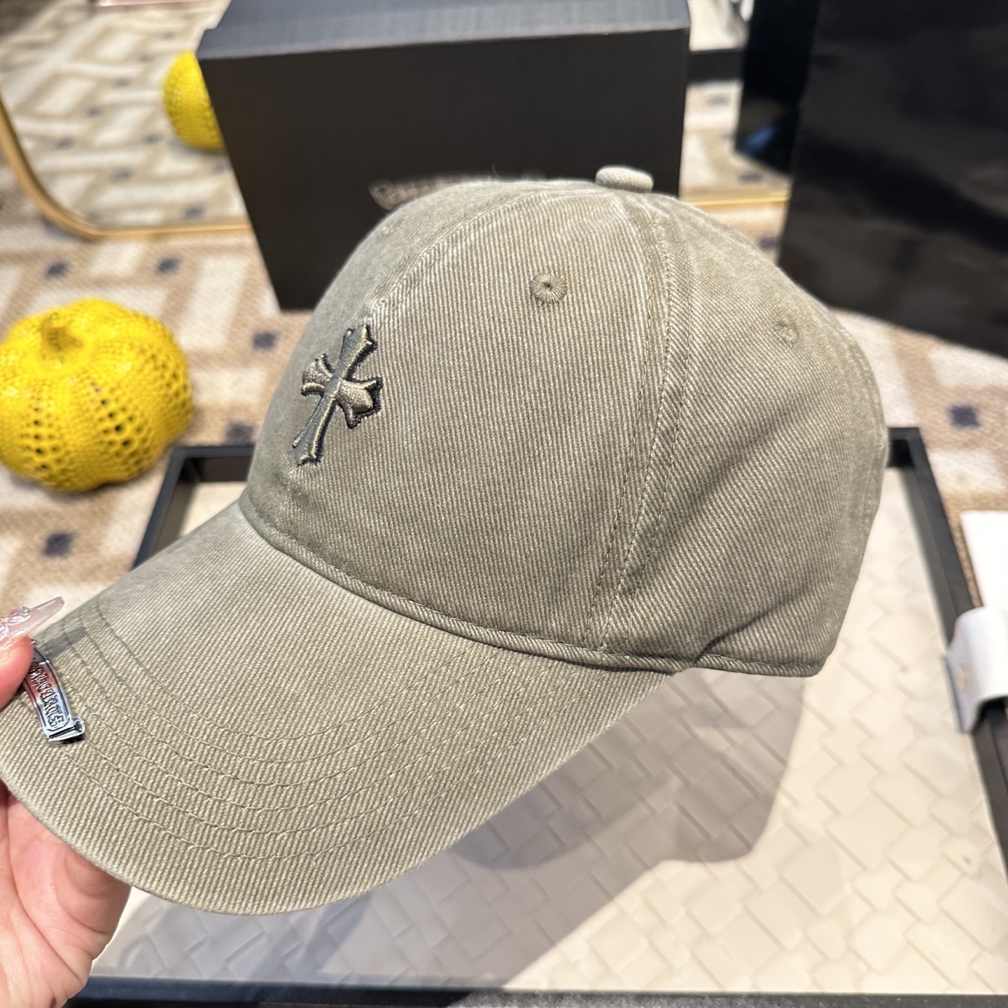Chrome hearts 克罗心 新款十字架 高品质棒球帽，高端定制版！网红时尚博主同款！墙裂推荐！质