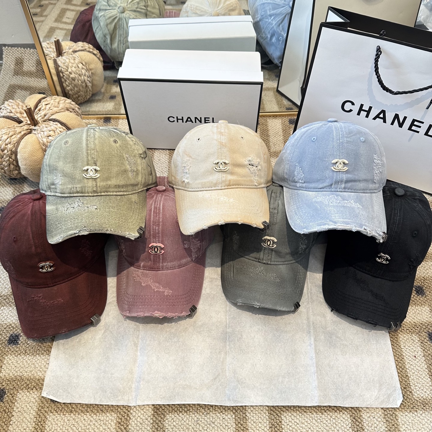 CHANEL香奈儿 新款简约棒球帽，新款出货，大牌款超好搭配，赶紧入手！