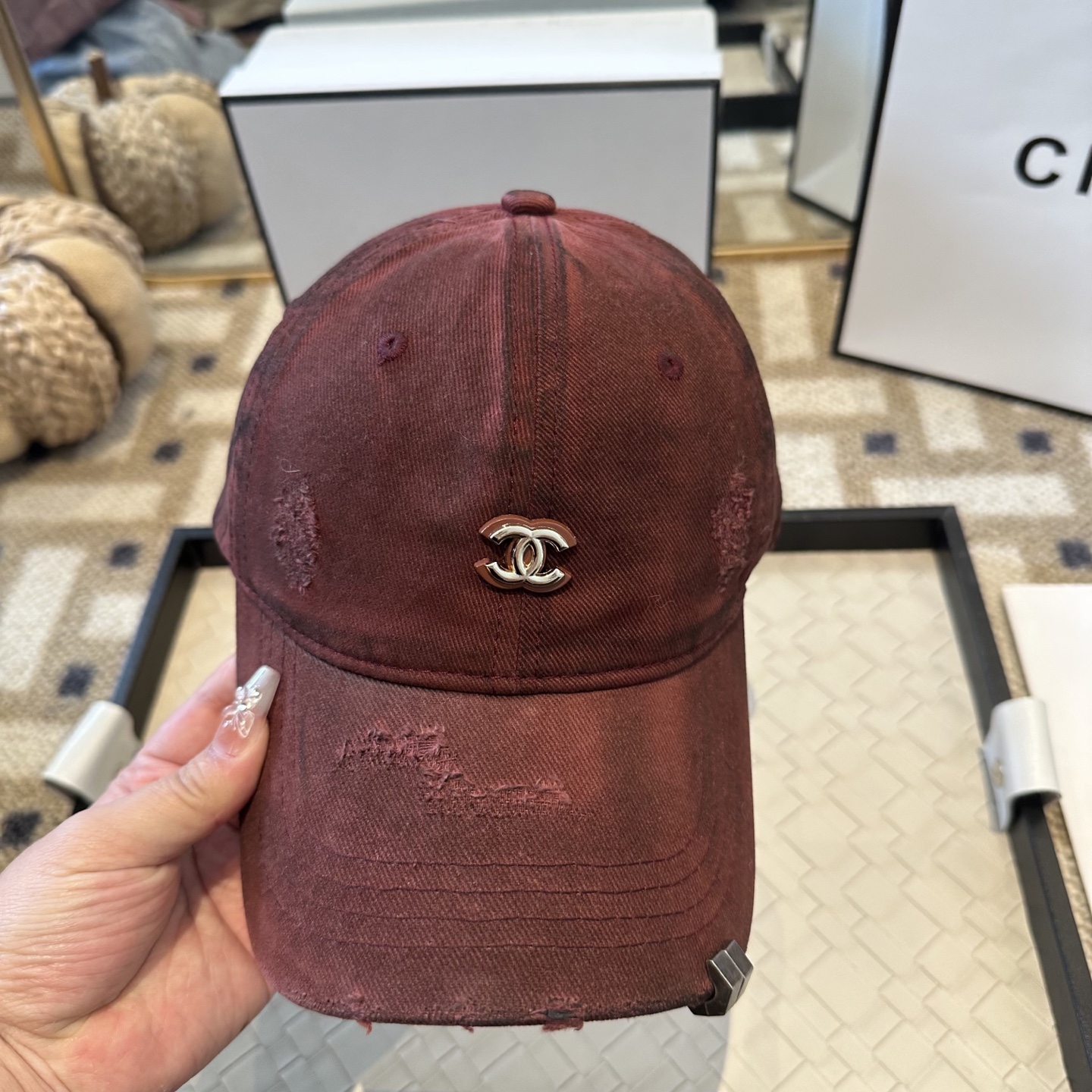 CHANEL香奈儿 新款简约棒球帽，新款出货，大牌款超好搭配，赶紧入手！