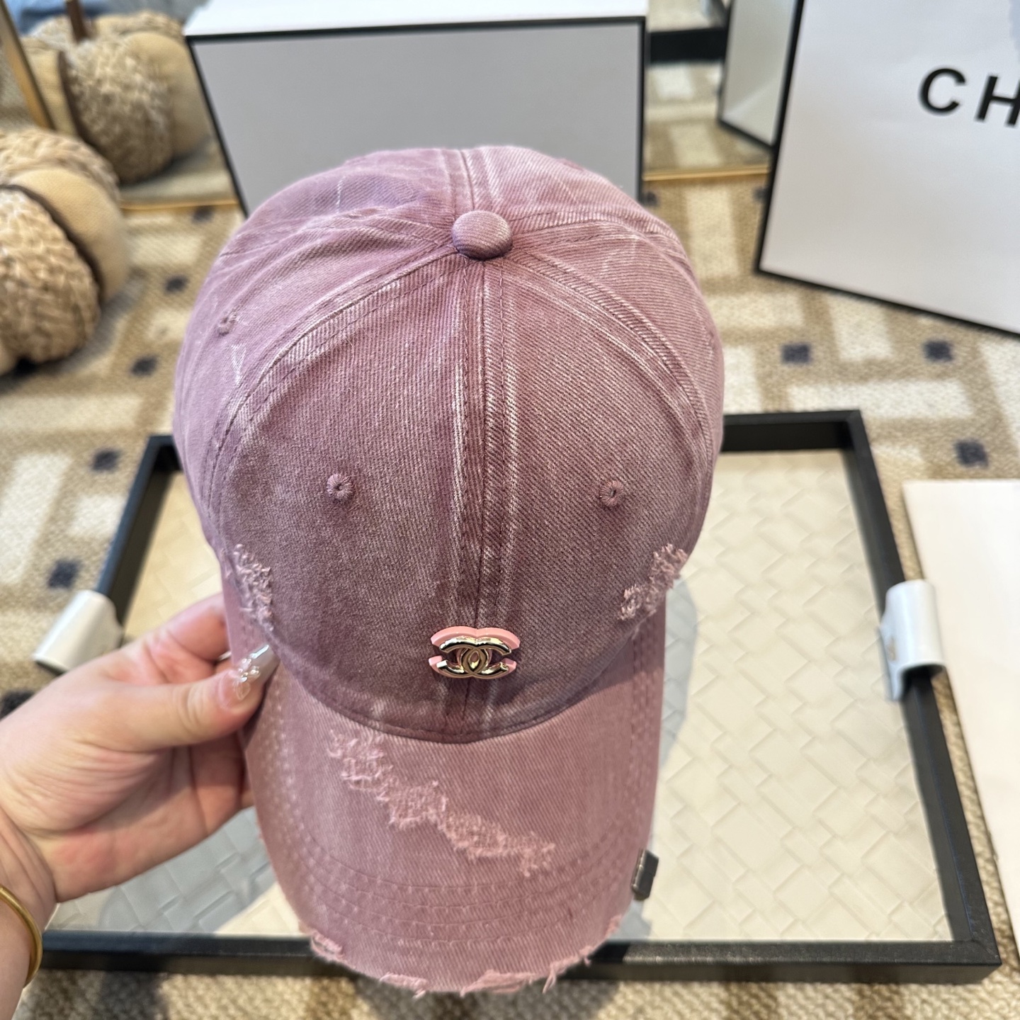 CHANEL香奈儿 新款简约棒球帽，新款出货，大牌款超好搭配，赶紧入手！