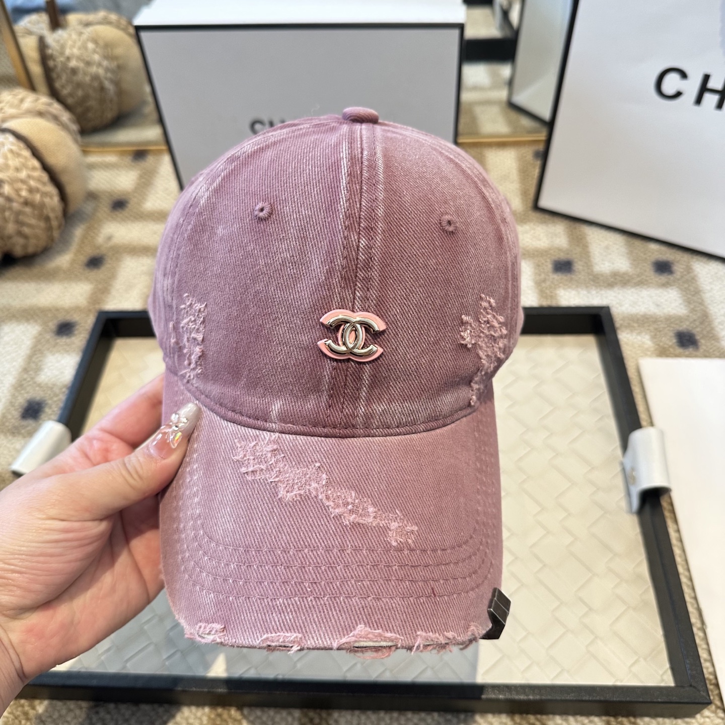 CHANEL香奈儿 新款简约棒球帽，新款出货，大牌款超好搭配，赶紧入手！