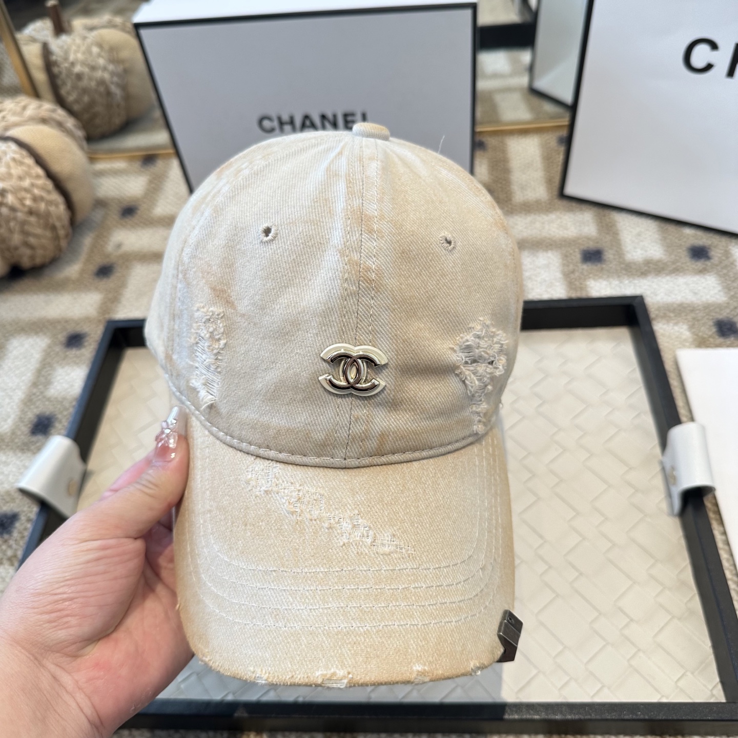 CHANEL香奈儿 新款简约棒球帽，新款出货，大牌款超好搭配，赶紧入手！