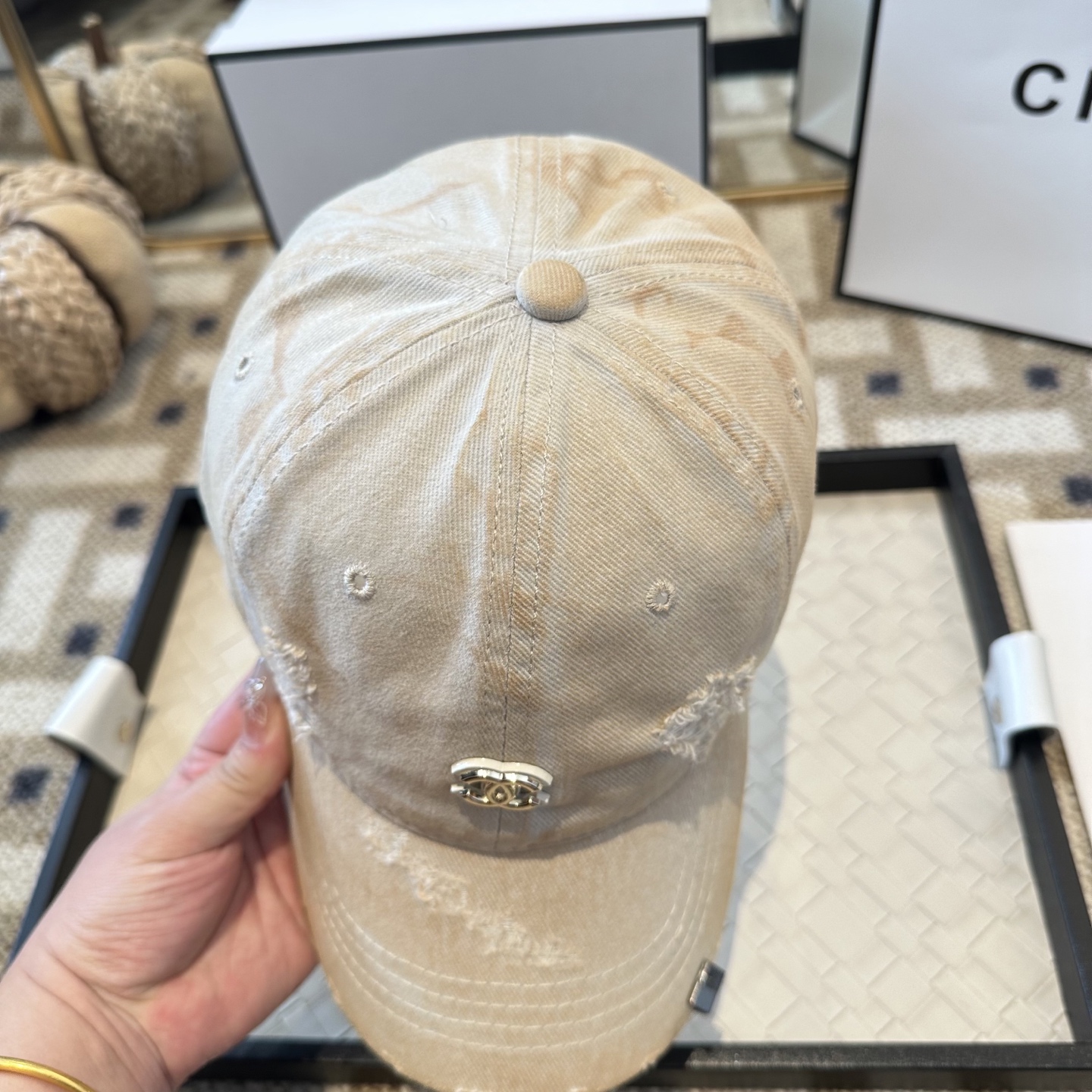 CHANEL香奈儿 新款简约棒球帽，新款出货，大牌款超好搭配，赶紧入手！