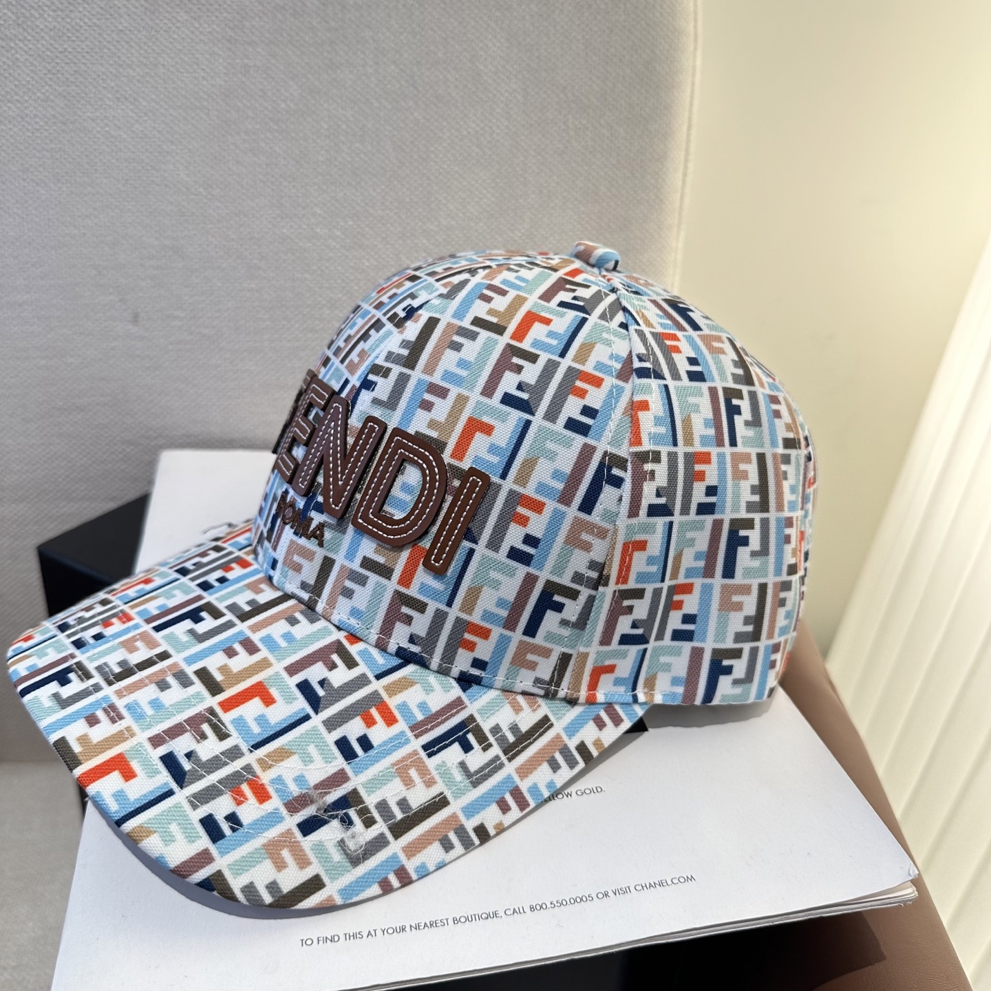FENDI芬迪 新款棒球帽🧢 经典FF中古单品，气质穿搭单品，质量杠杠👍