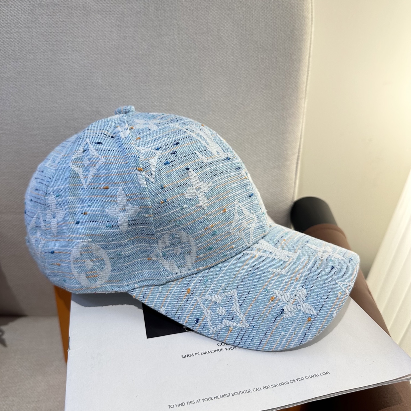 Louis Vuitton LouisVuitton 新款LV棒球帽，重工打造 高端 ，百搭款