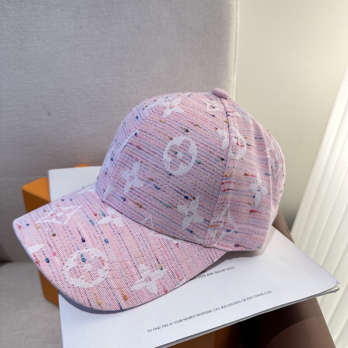Louis Vuitton LouisVuitton 新款LV棒球帽，重工打造 高端 ，百搭款