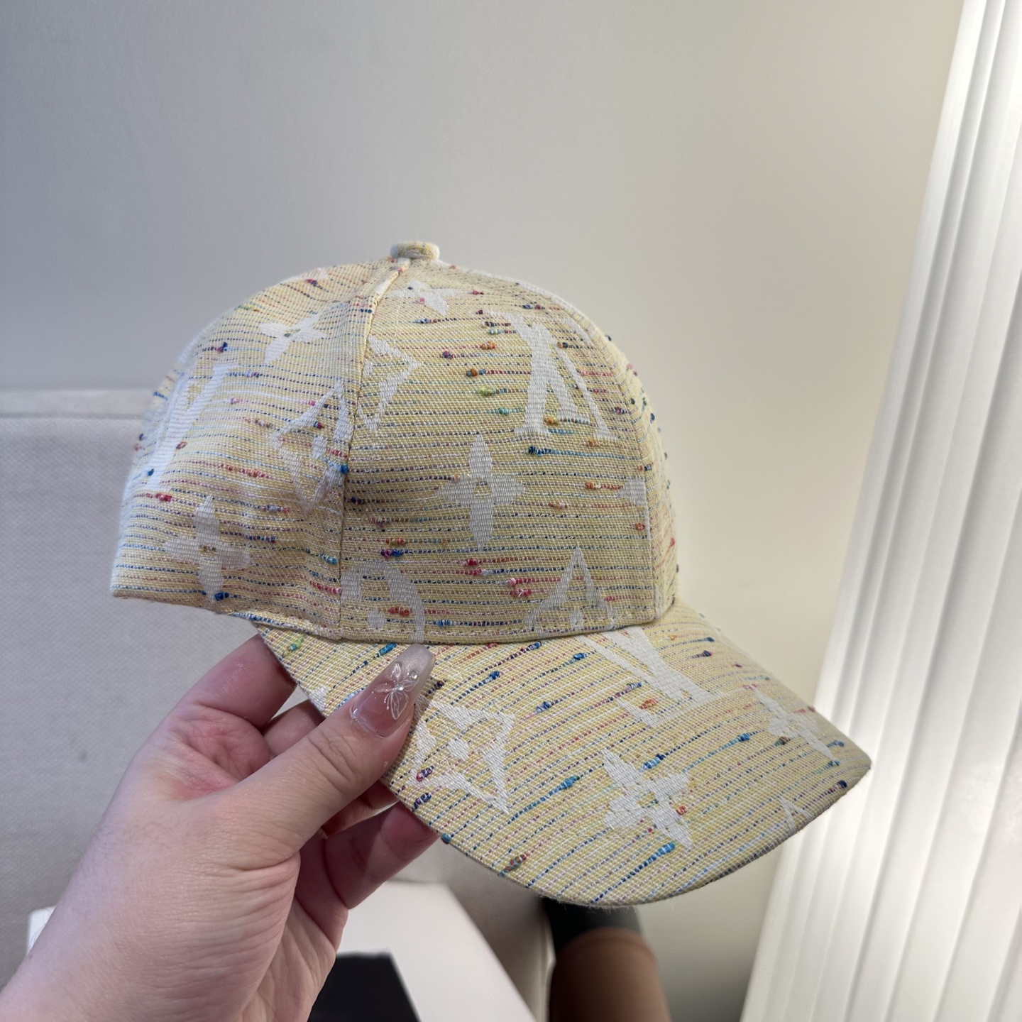 Louis Vuitton LouisVuitton 新款LV棒球帽，重工打造 高端 ，百搭款
