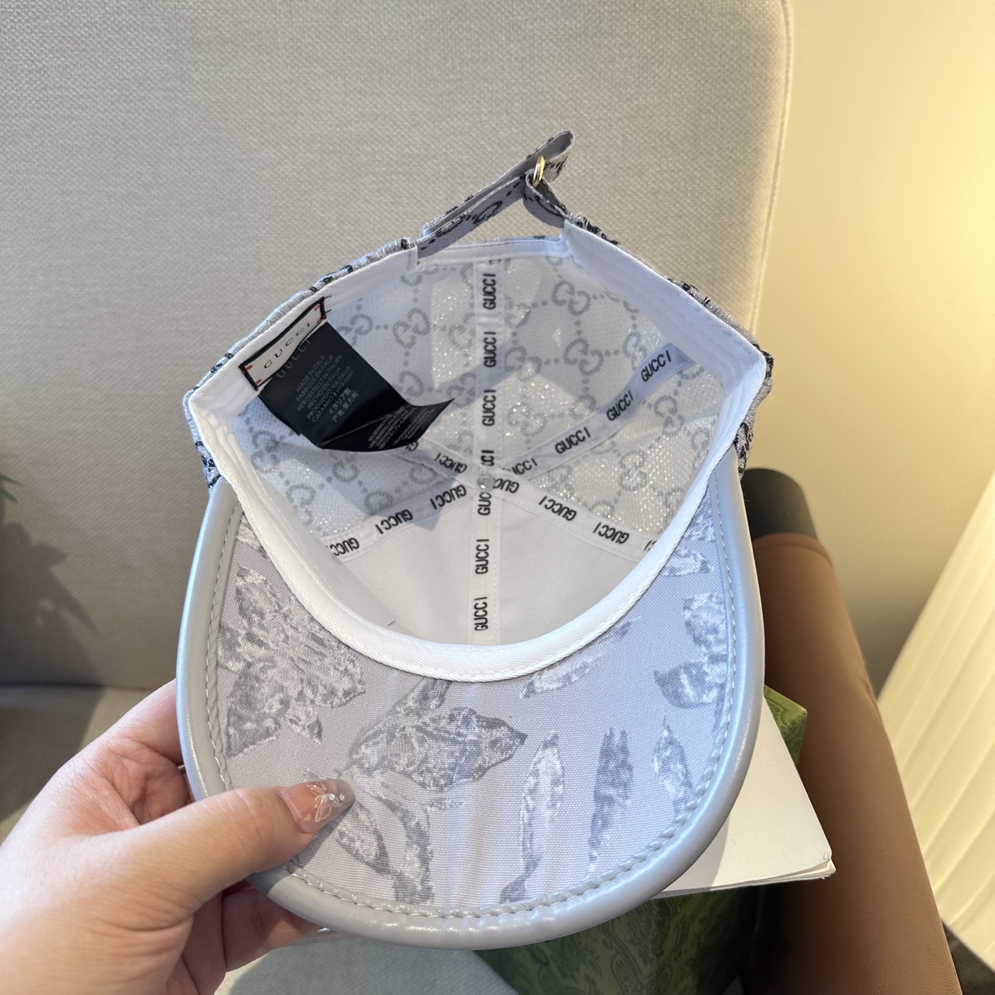 🧢GUCCI古奇棒球帽 😍新款棒球帽，重工打造♥️高端大气，百搭款🤗男女通用！