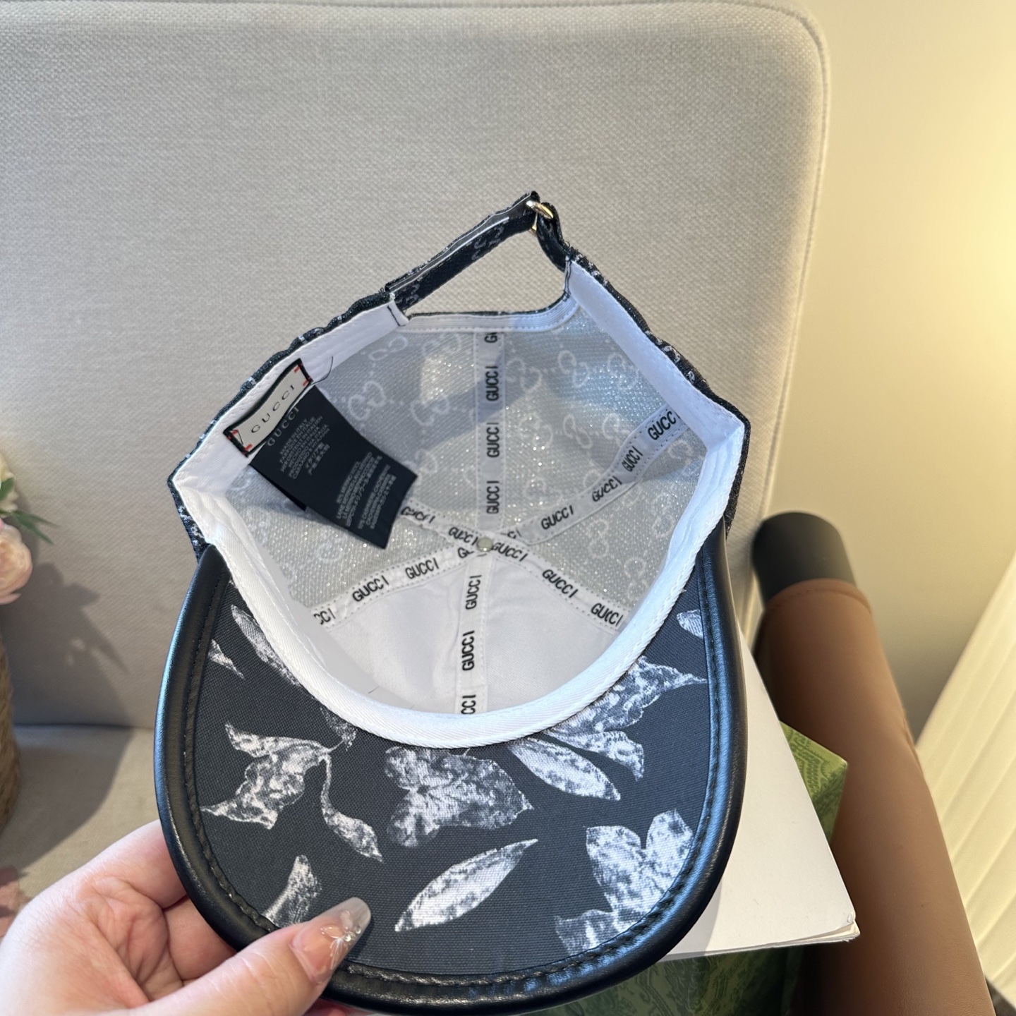 🧢GUCCI古奇棒球帽 😍新款棒球帽，重工打造♥️高端大气，百搭款🤗男女通用！