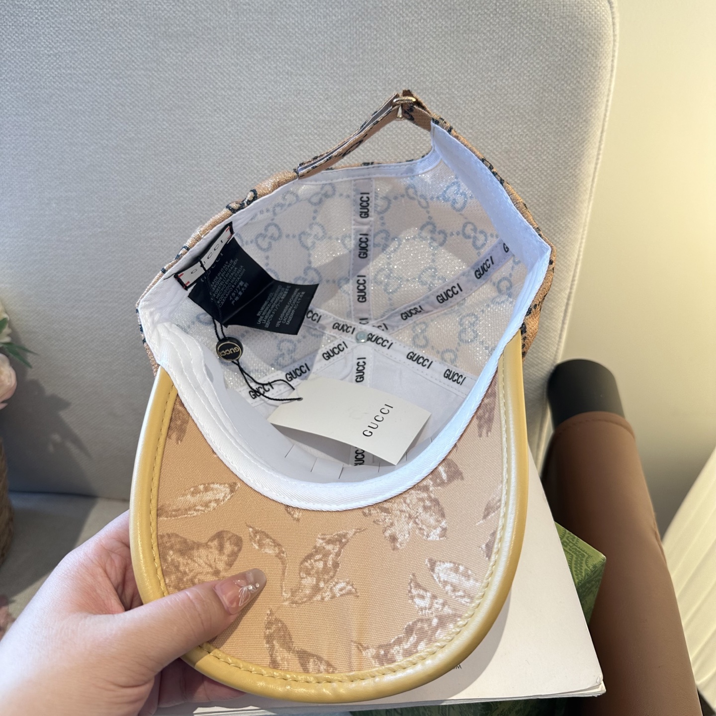 🧢GUCCI古奇棒球帽 😍新款棒球帽，重工打造♥️高端大气，百搭款🤗男女通用！