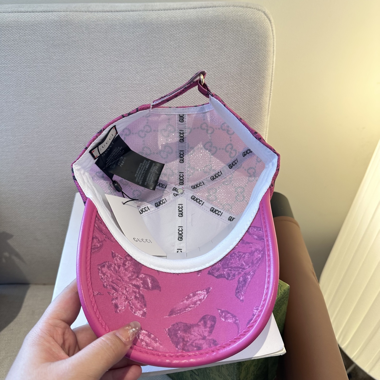 🧢GUCCI古奇棒球帽 😍新款棒球帽，重工打造♥️高端大气，百搭款🤗男女通用！