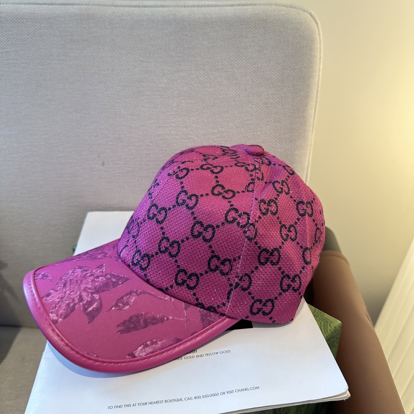 🧢GUCCI古奇棒球帽 😍新款棒球帽，重工打造♥️高端大气，百搭款🤗男女通用！