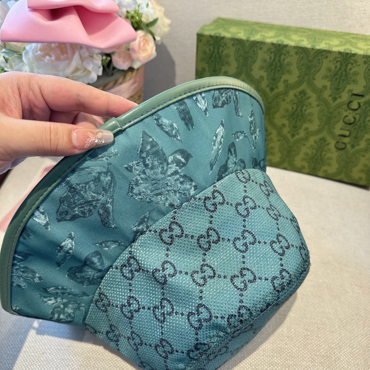 原单品质GUCCI古奇渔夫帽👒官网新品Gucci渔夫帽火爆来袭 工艺非常精美 高档大气上档次！低调奢华，