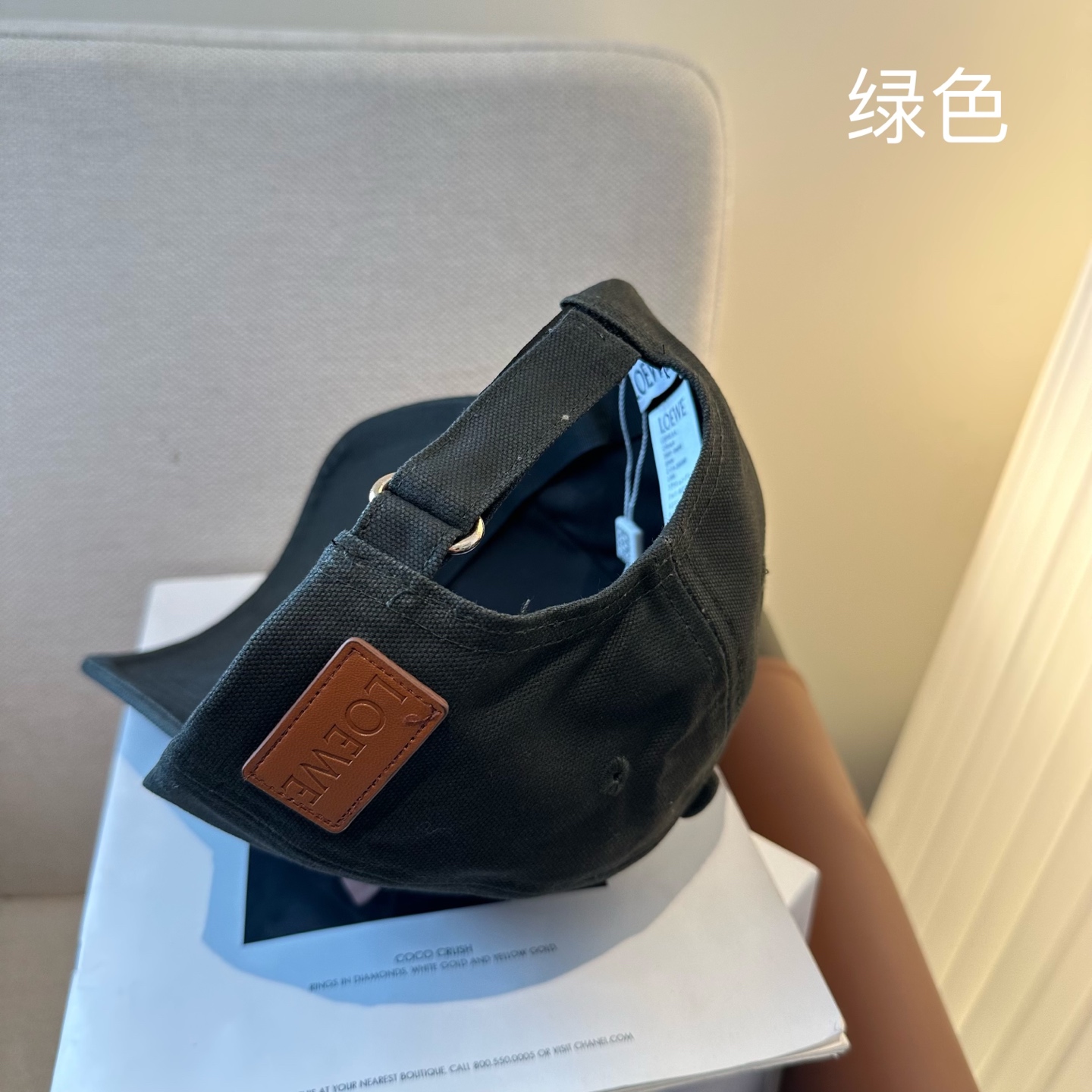 LOEWE【罗意威】新款刺绣棒球帽，专柜同步出货，大牌款超好搭配，赶紧入手