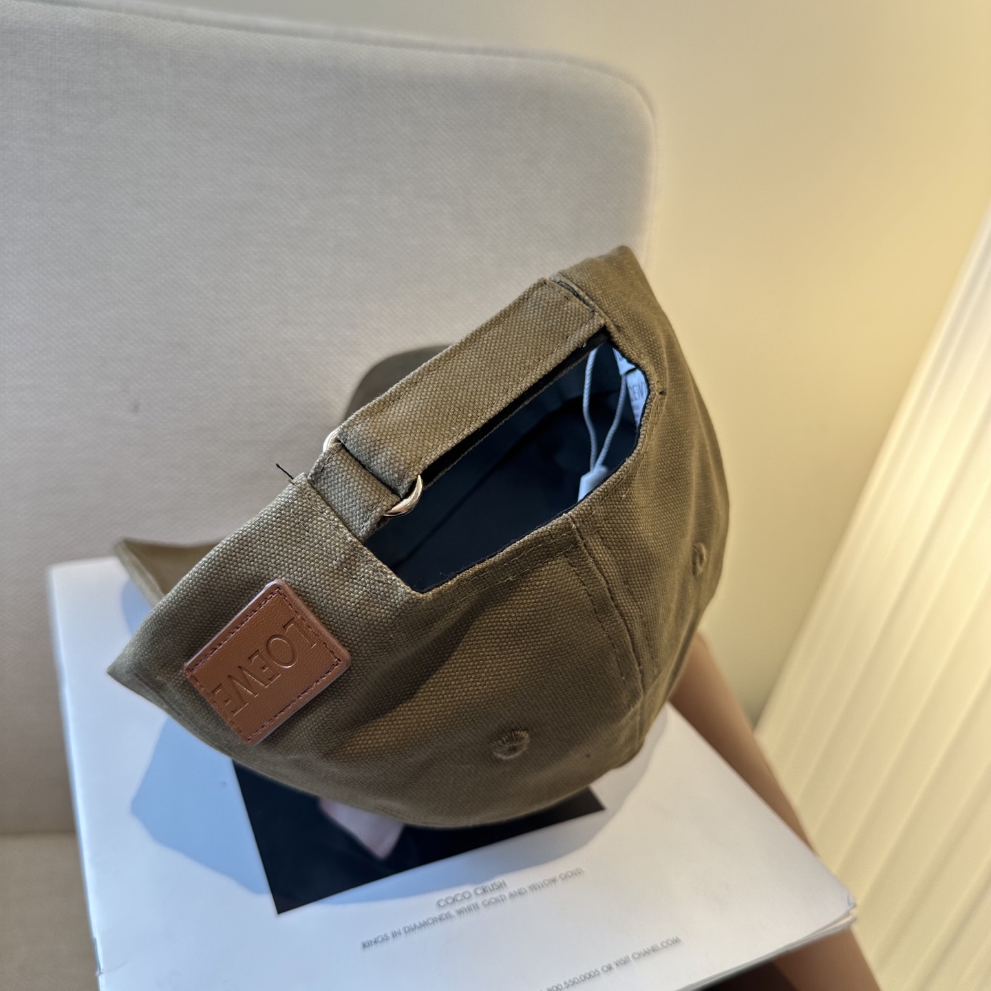 LOEWE【罗意威】新款刺绣棒球帽，专柜同步出货，大牌款超好搭配，赶紧入手