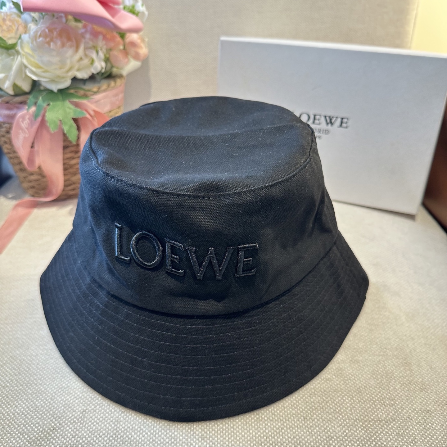 LOEWE罗意威 专柜新品渔夫帽，原单品质，内标齐全，头围57cm