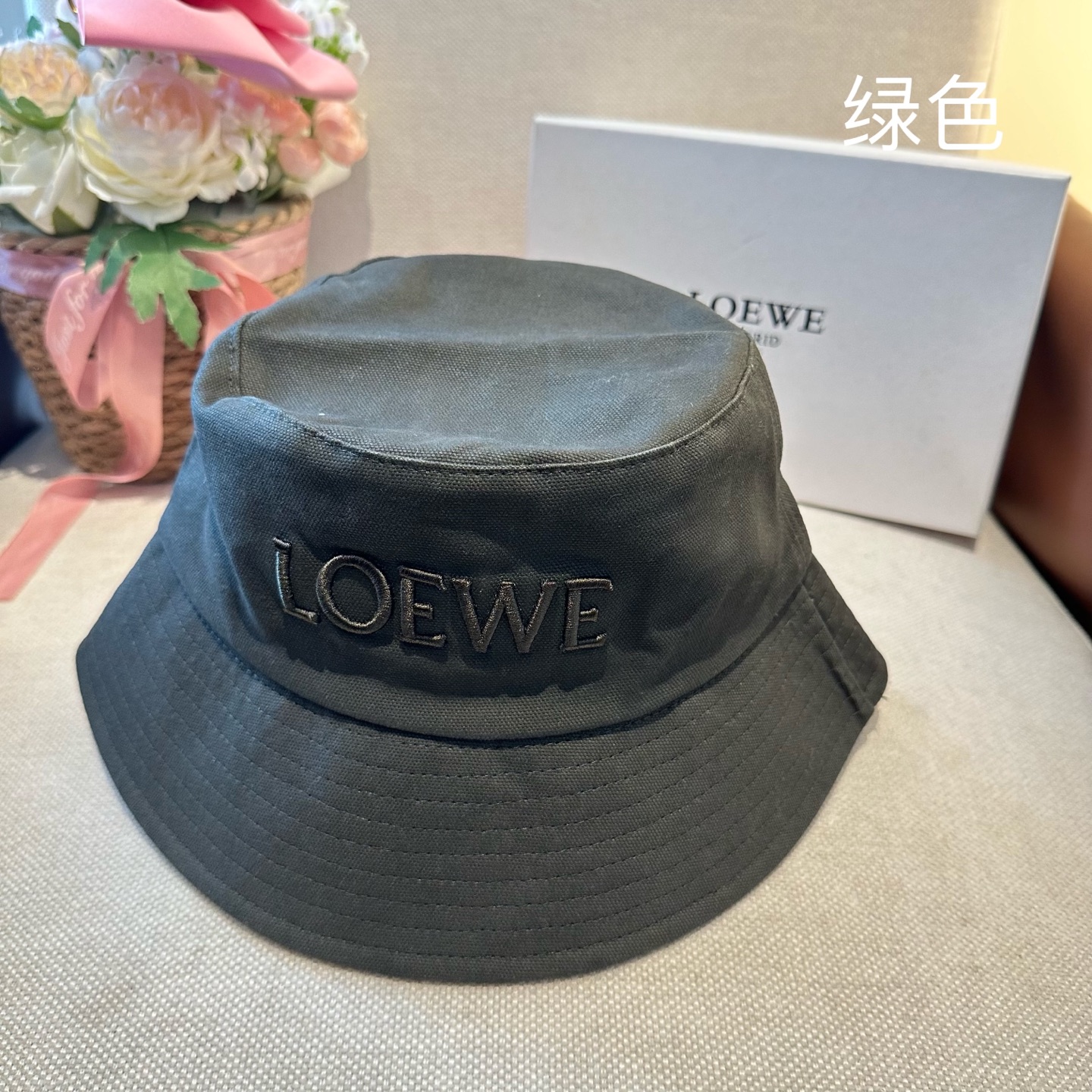 LOEWE罗意威 专柜新品渔夫帽，原单品质，内标齐全，头围57cm