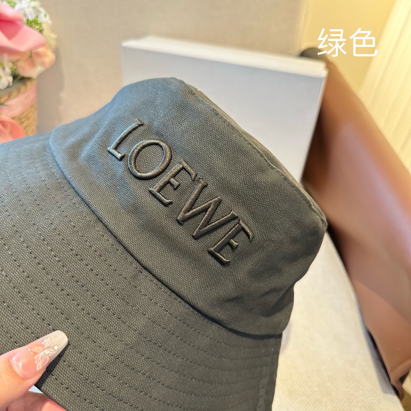 LOEWE罗意威 专柜新品渔夫帽，原单品质，内标齐全，头围57cm