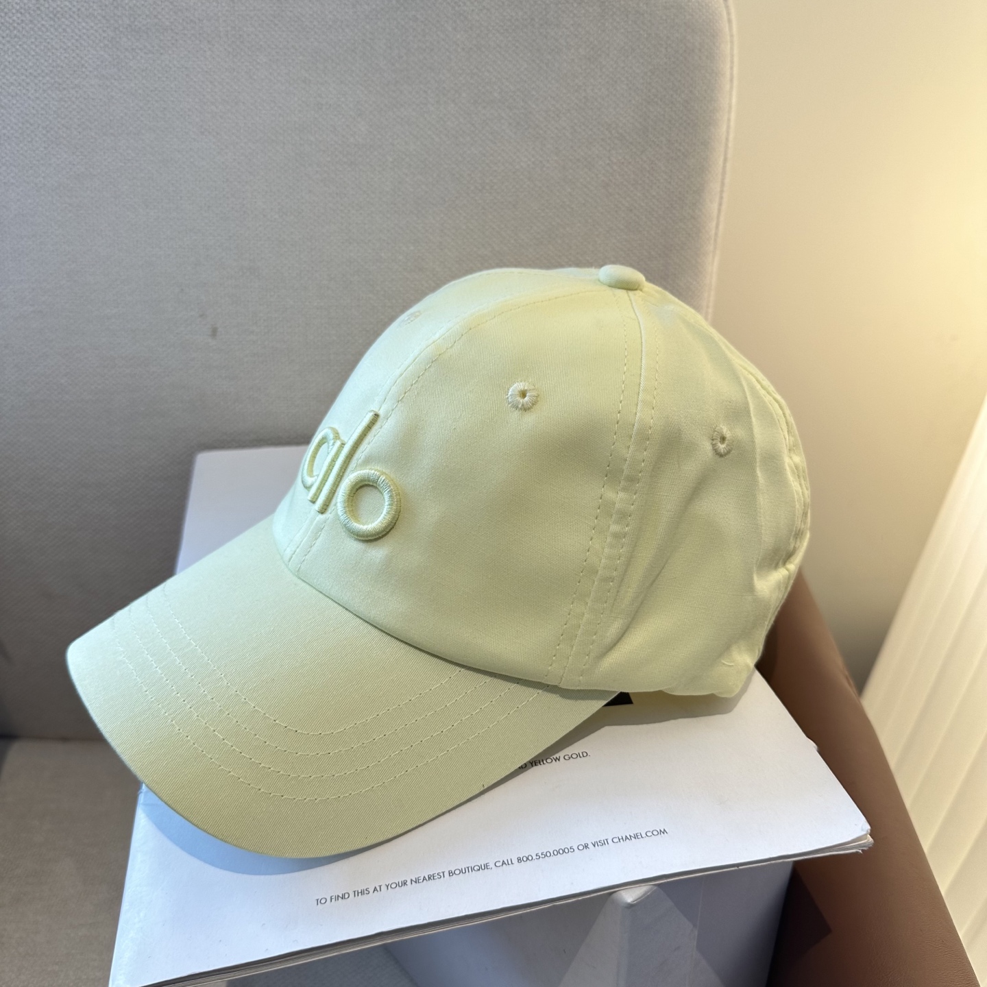 Alo 🔥爆款 新款棒球帽定制面料，简约时尚更透气，超火爆现货秒发