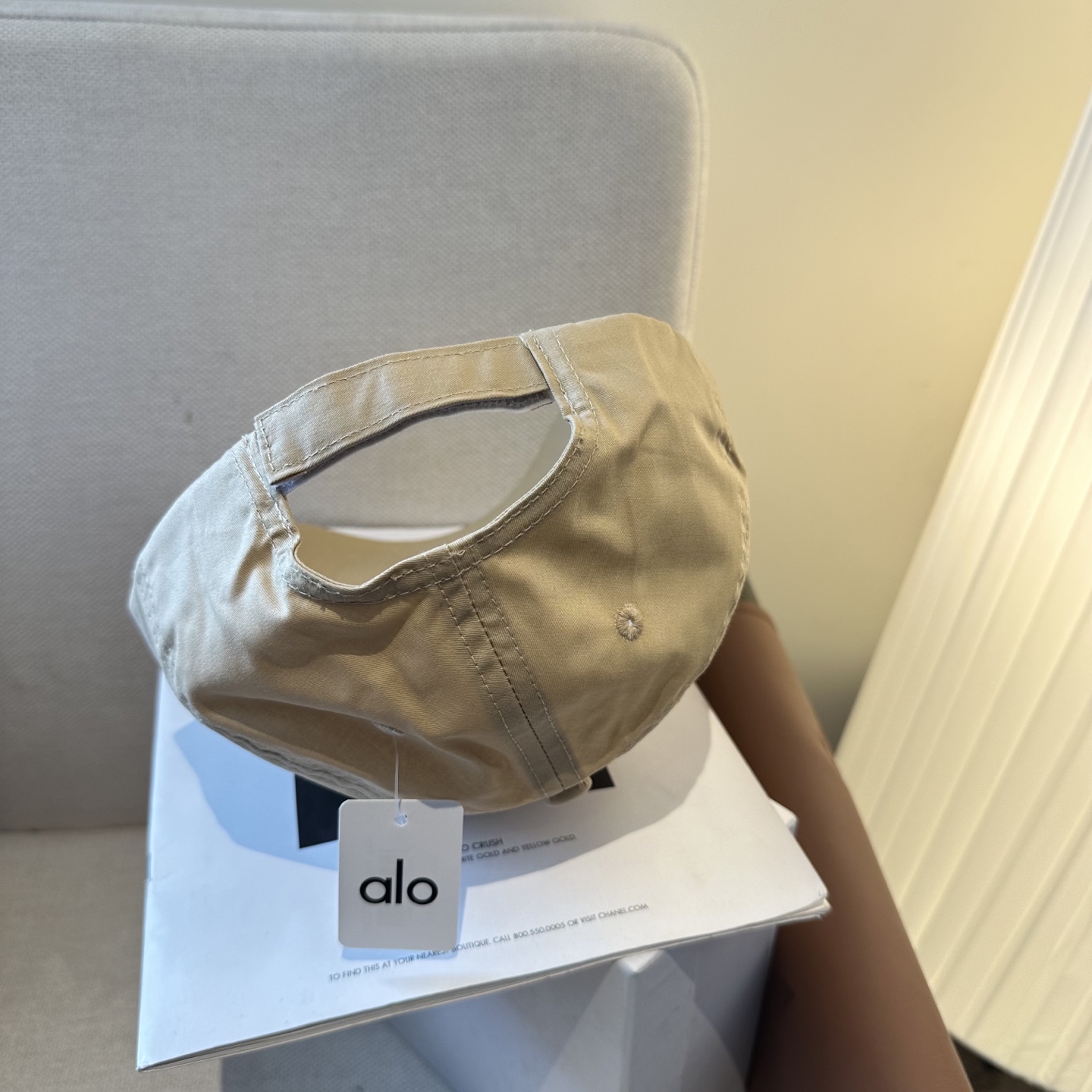 Alo 🔥爆款 新款棒球帽定制面料，简约时尚更透气，超火爆现货秒发