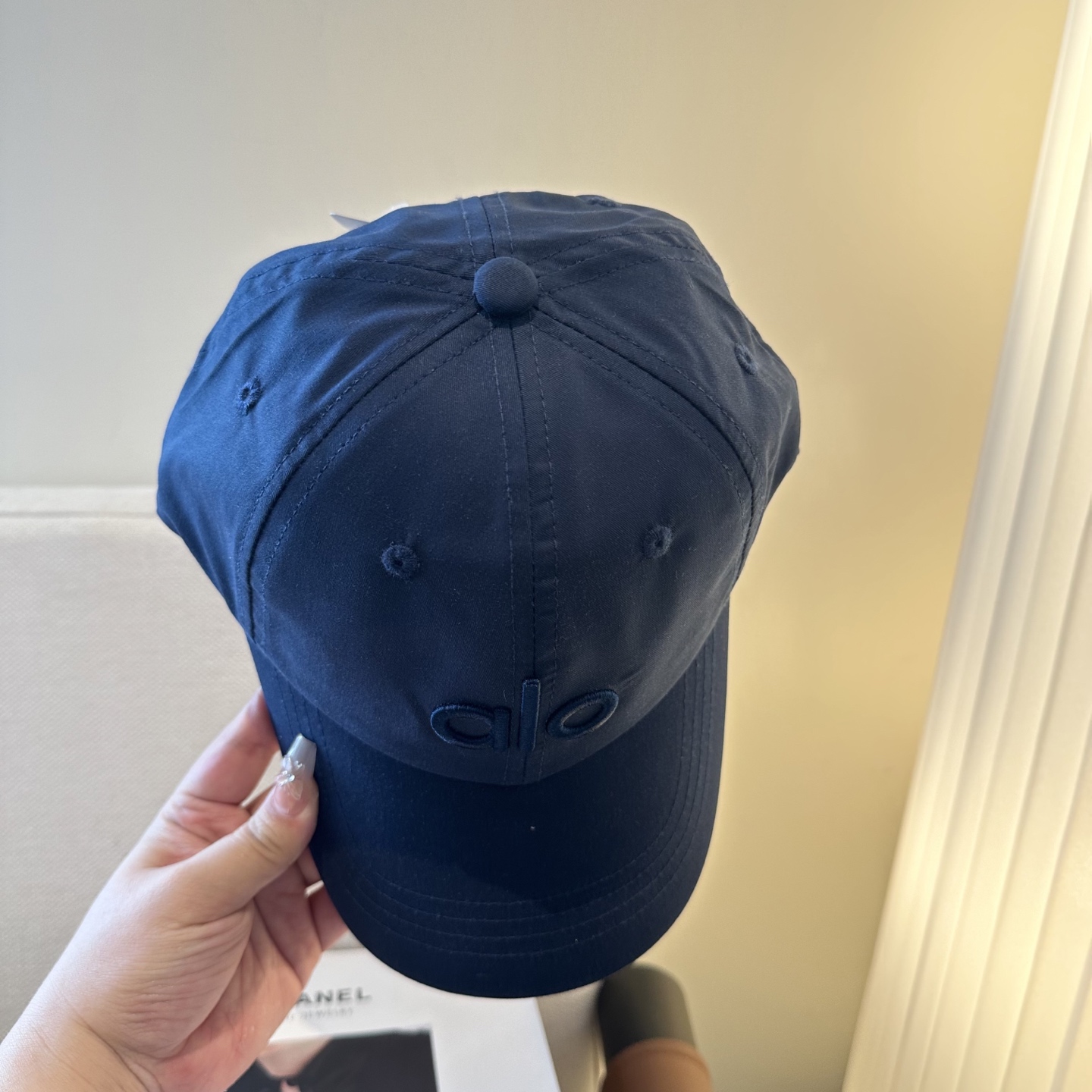 Alo 🔥爆款 新款棒球帽定制面料，简约时尚更透气，超火爆现货秒发