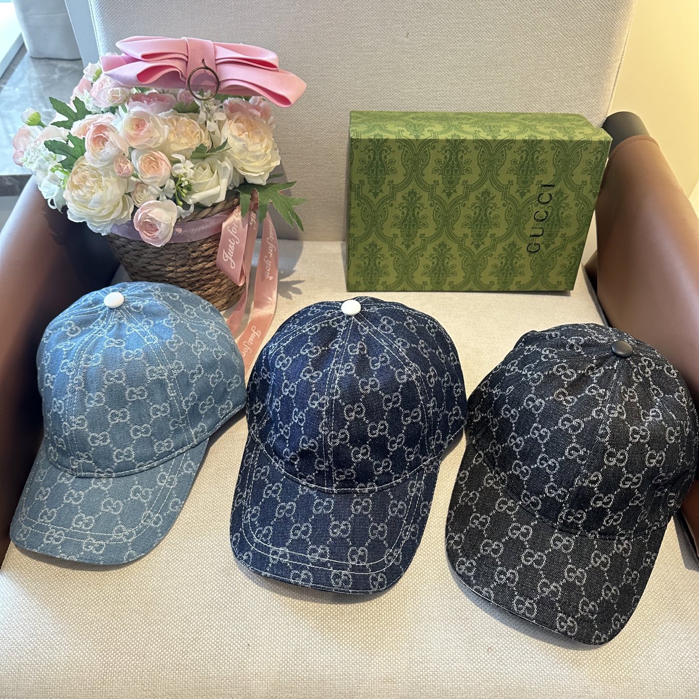 🧢GUCCI古奇棒球帽 😍新款棒球帽，重工打造♥️高端大气，百搭款🤗男女通用！