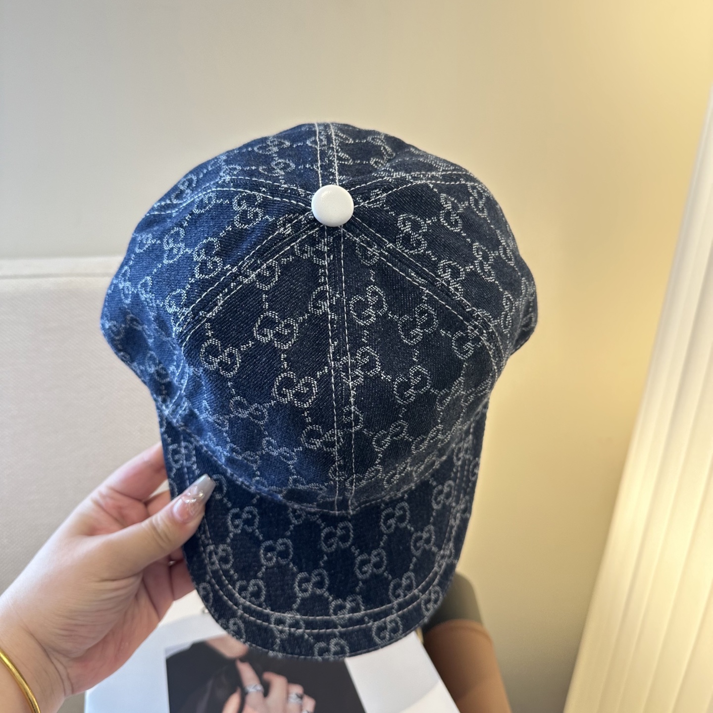 🧢GUCCI古奇棒球帽 😍新款棒球帽，重工打造♥️高端大气，百搭款🤗男女通用！