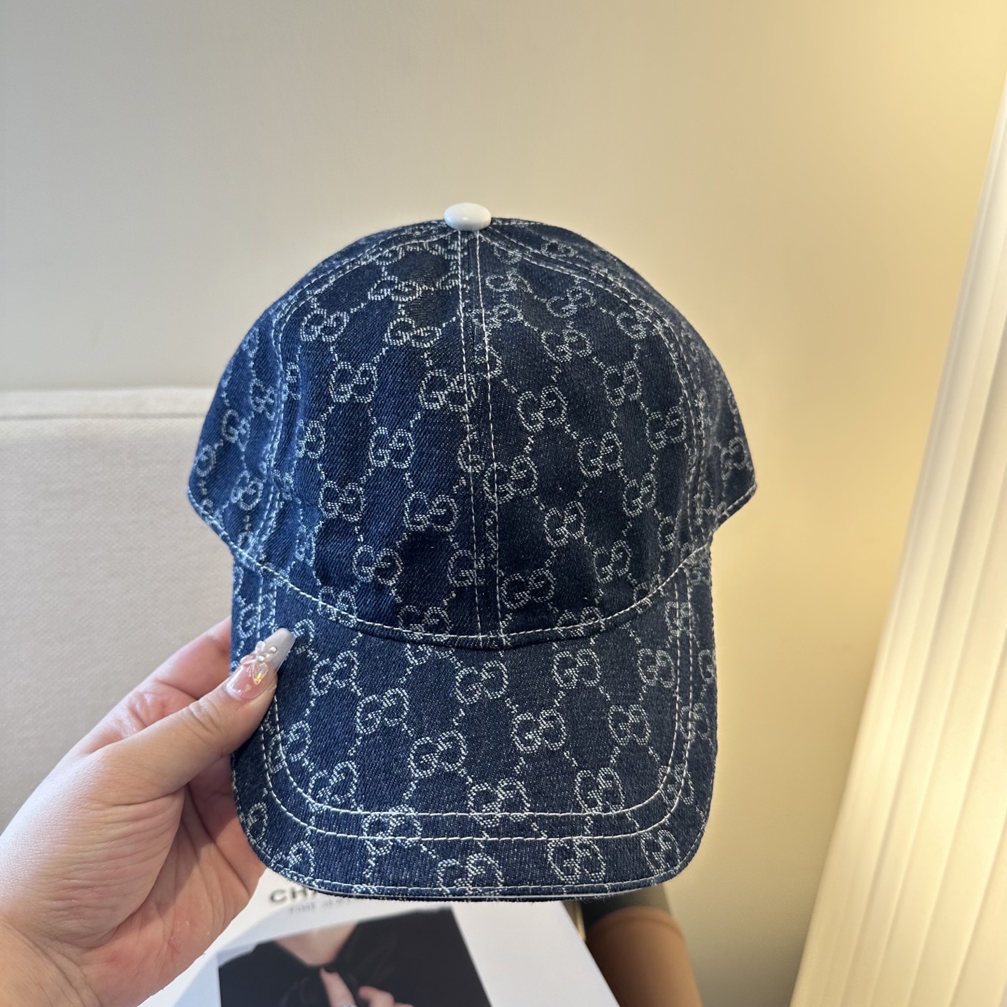 🧢GUCCI古奇棒球帽 😍新款棒球帽，重工打造♥️高端大气，百搭款🤗男女通用！