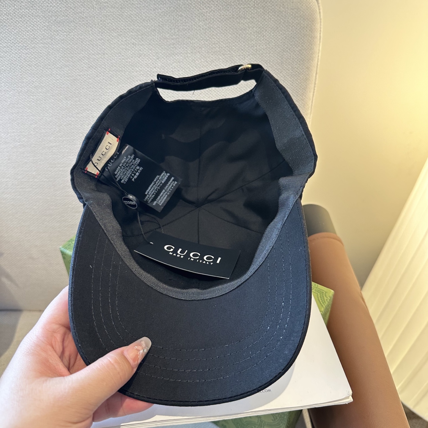 🧢GUCCI古奇棒球帽 😍新款棒球帽，重工打造♥️高端大气，百搭款🤗男女通用！