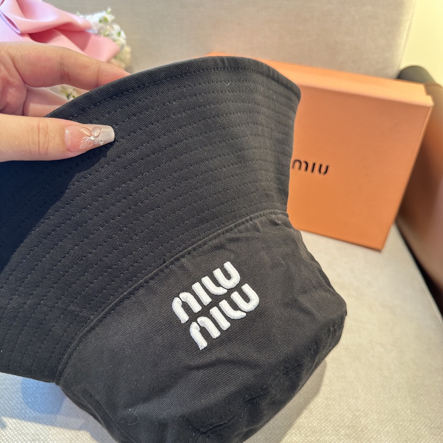 miumiu渔夫帽 一比一开模定制，男女通用